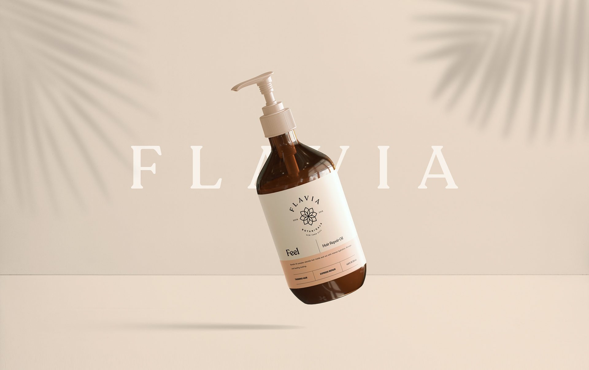 Flavia Botanicals Brand Design by MarkaWorks Branding Agency - Athletic Supplement Brand Identity