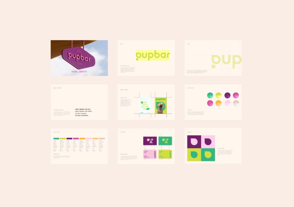 What is included in a brand identity project?