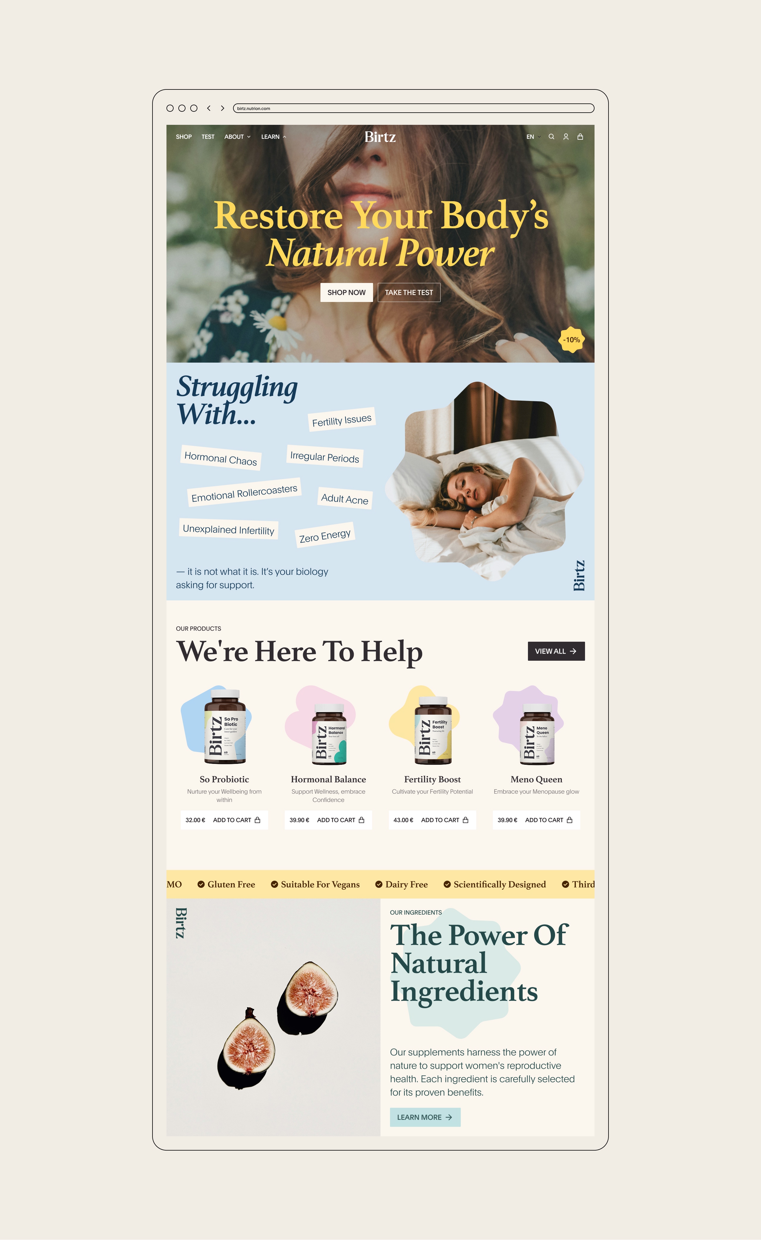 Birtz Visual Identity