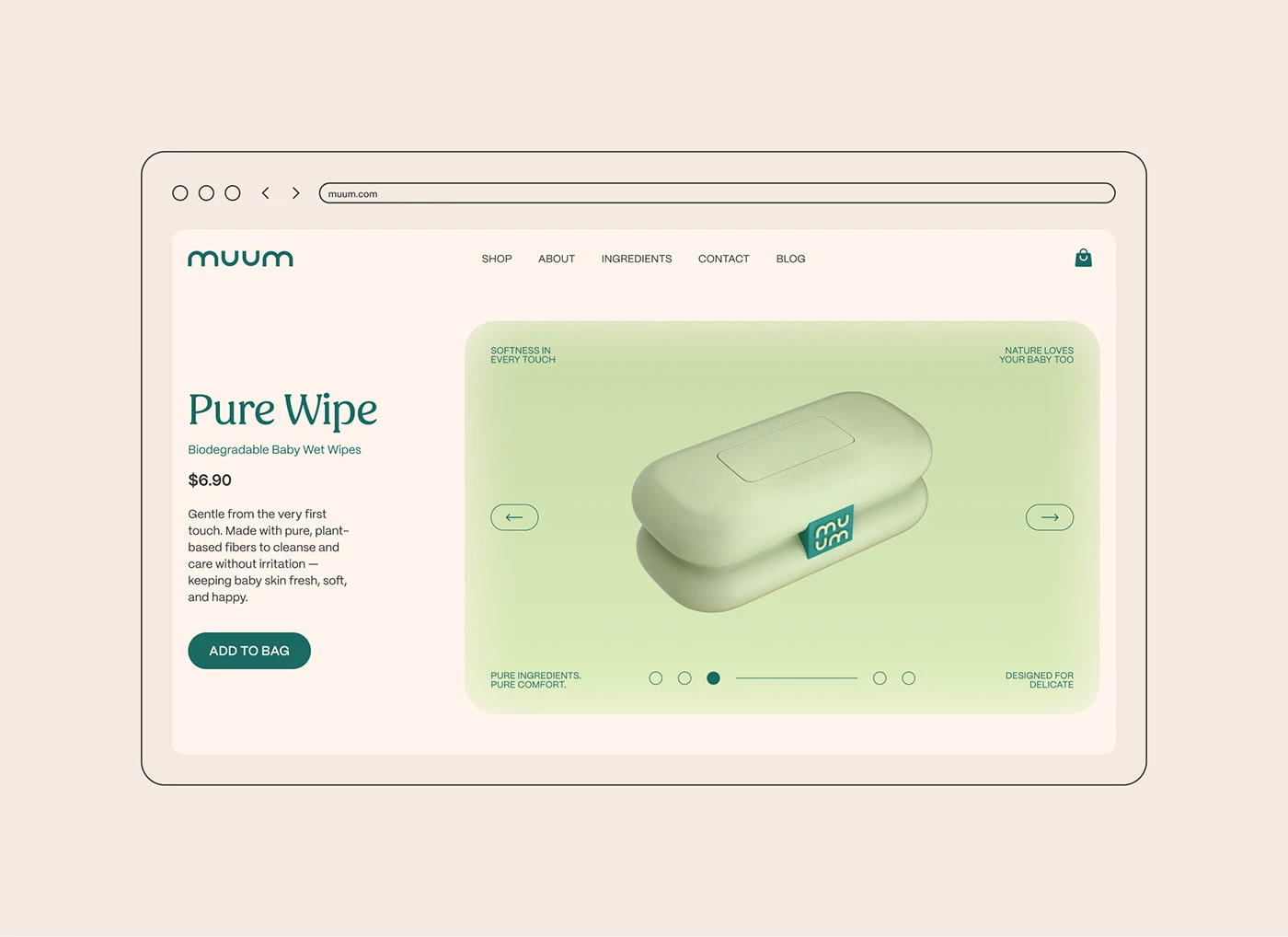 MUUM Product Page