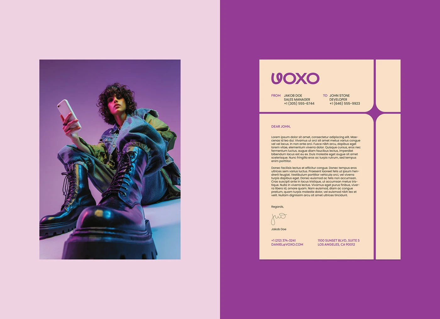 VOXO E-Commerce Design