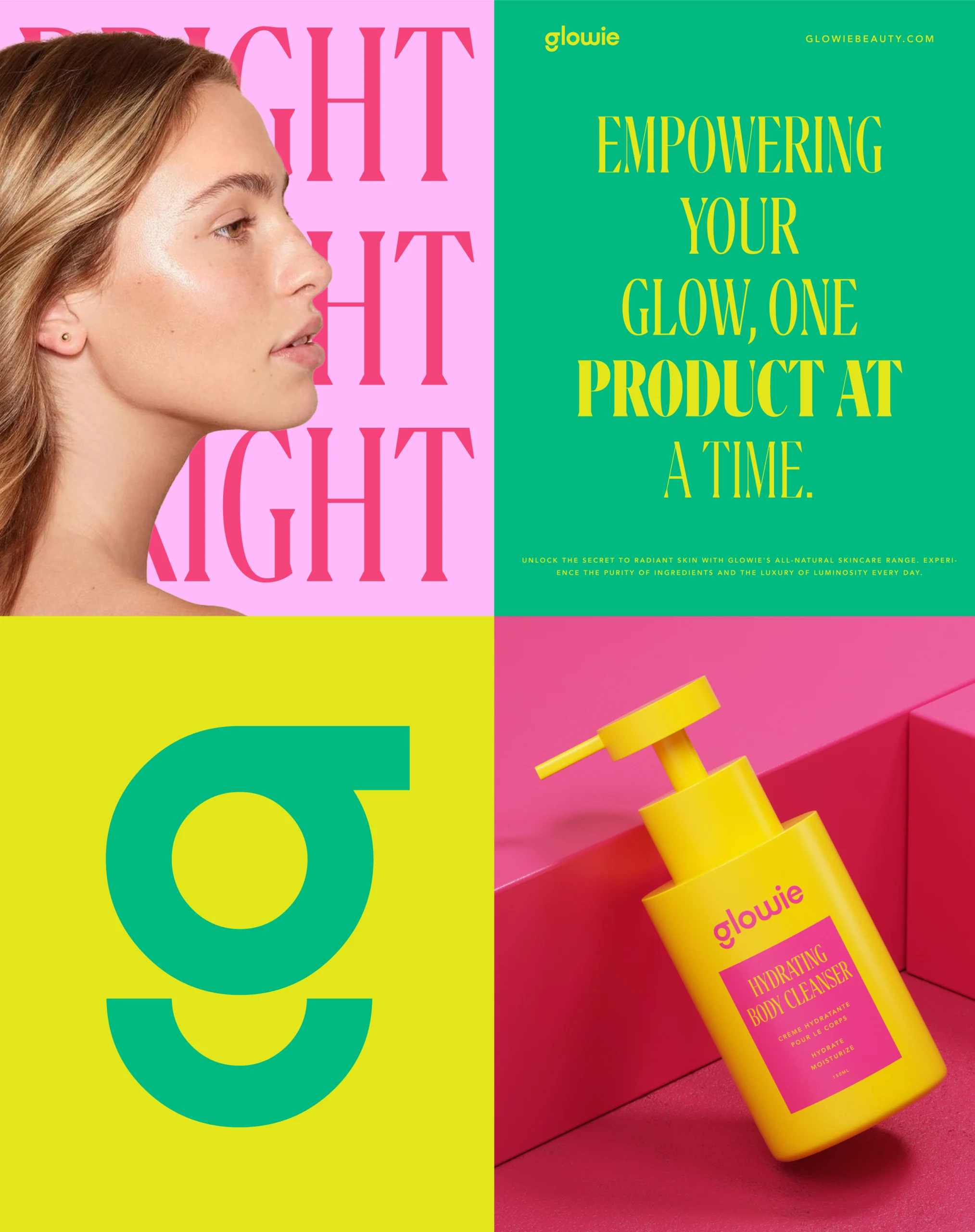 Glowie Skincare Identity