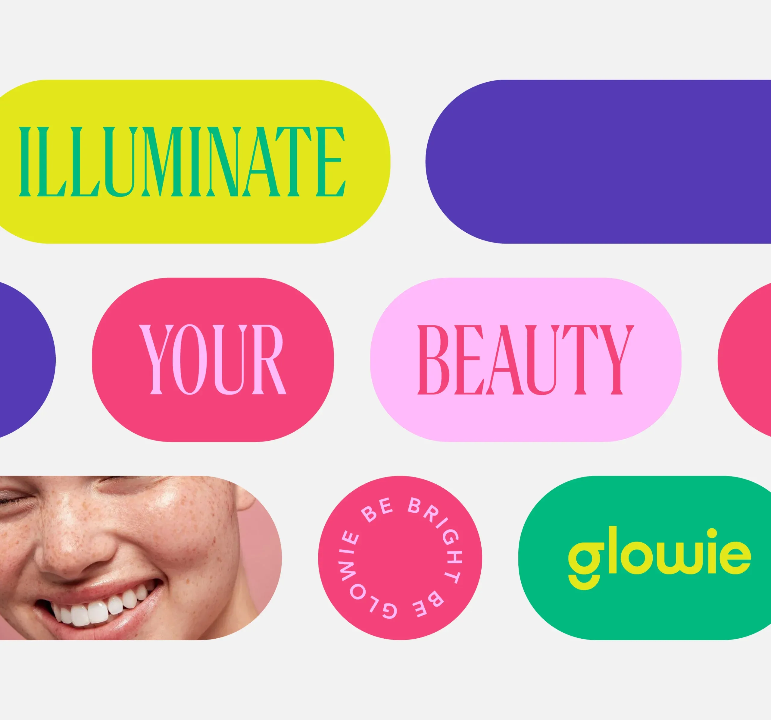 Glowie Skincare Identity