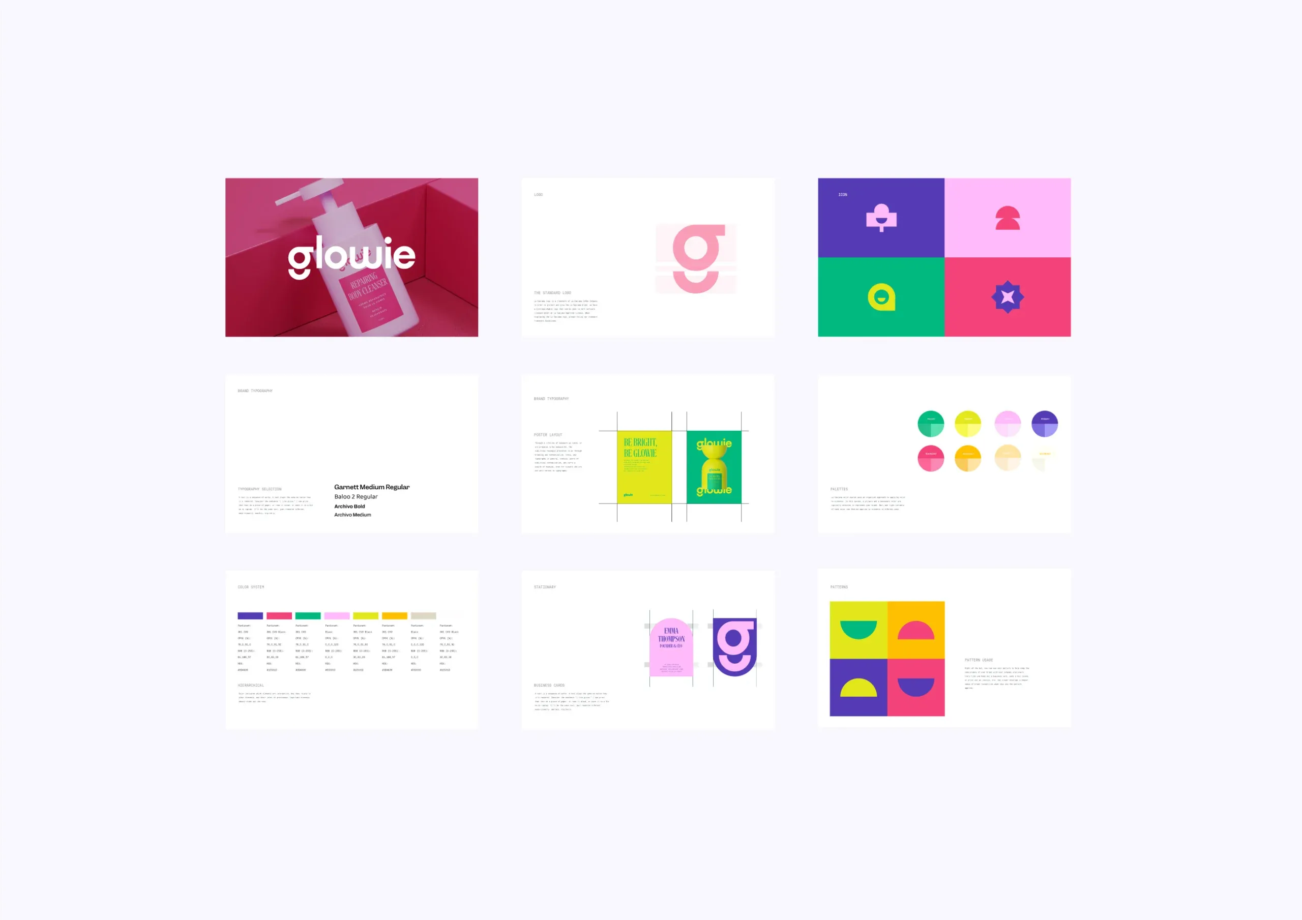 Glowie Skincare Identity