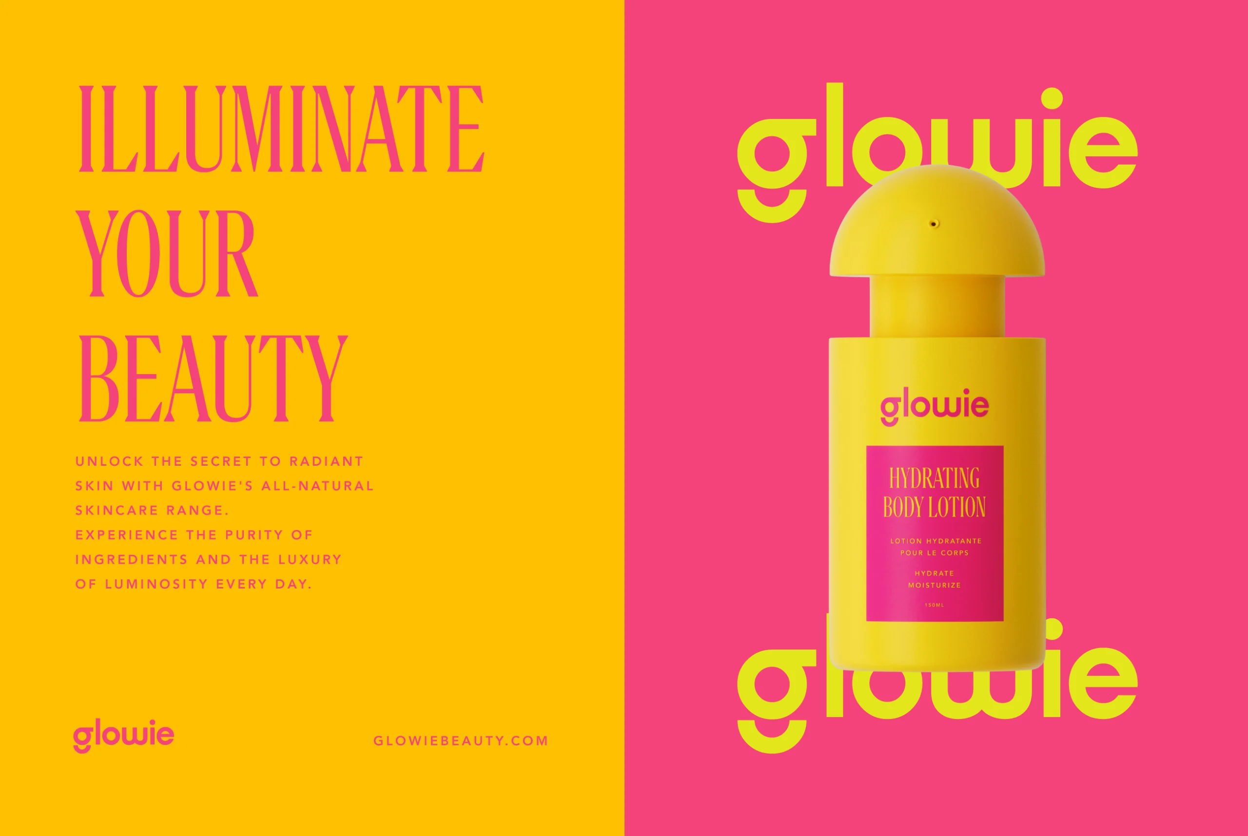 Glowie Skincare Identity