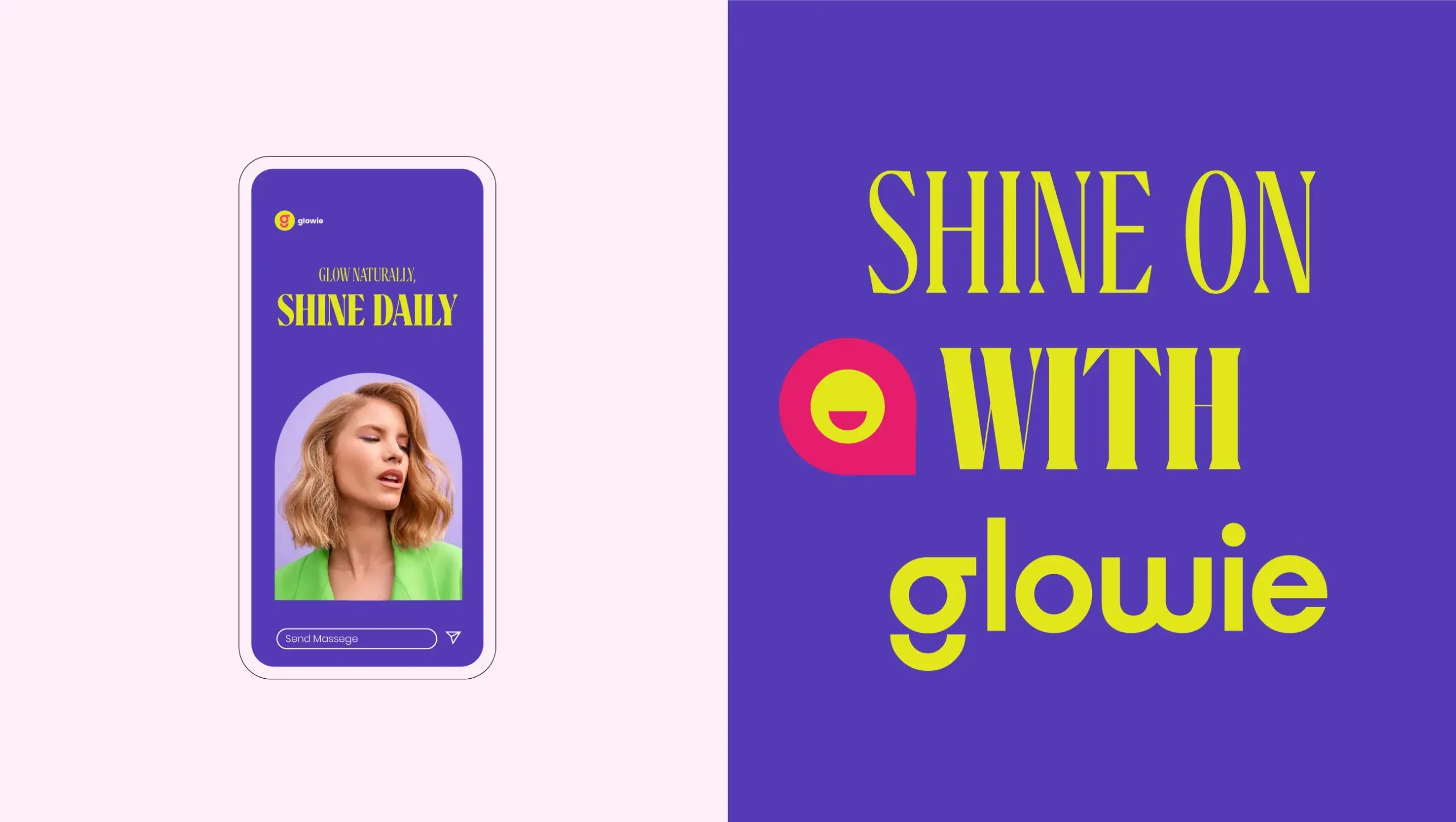 Glowie Skincare Identity