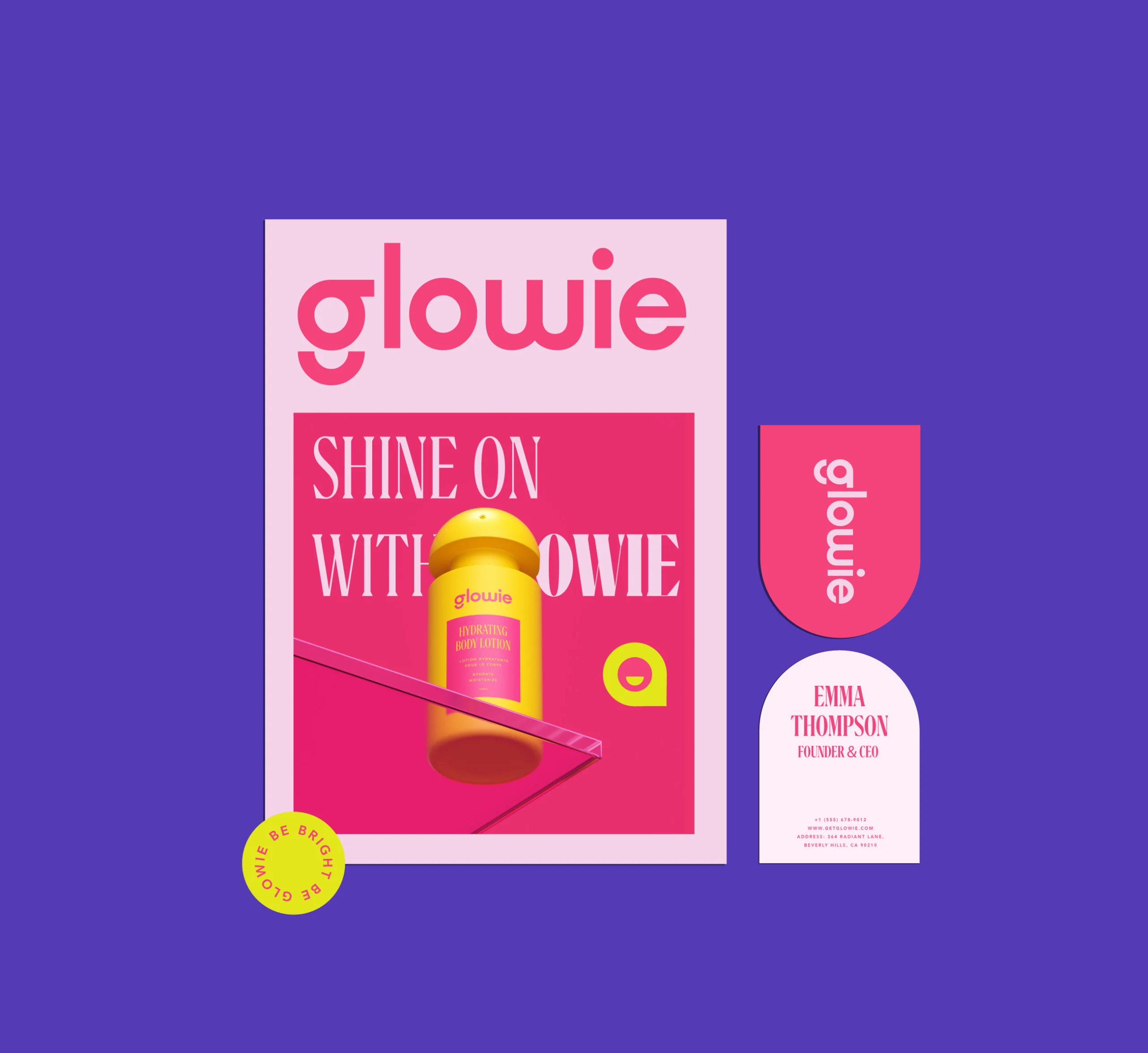 Glowie Skincare Identity