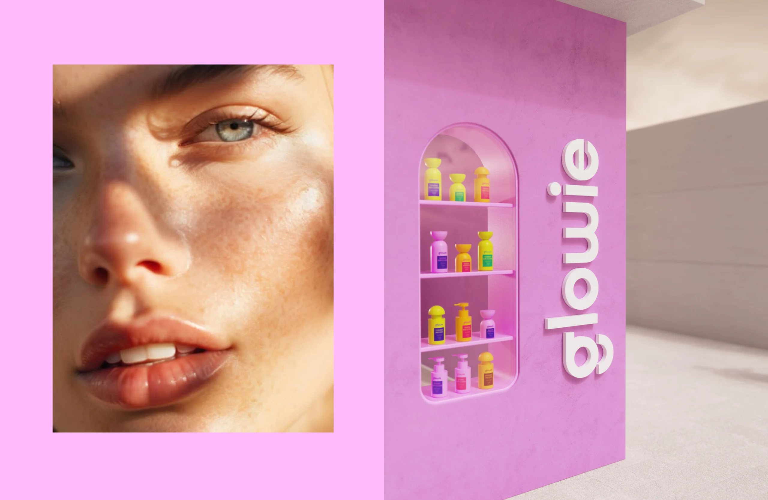 Glowie Skincare Identity