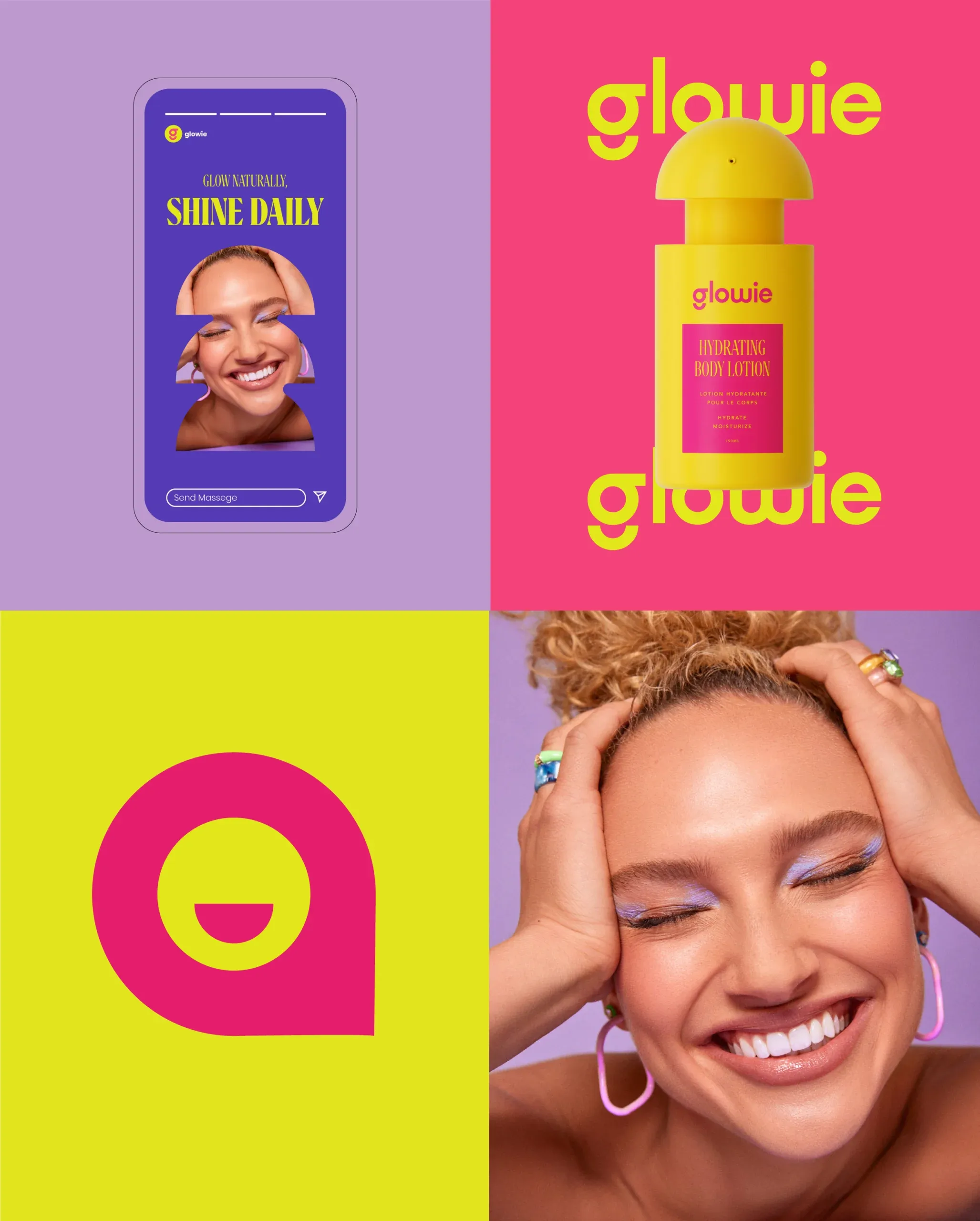 Glowie Skincare Identity