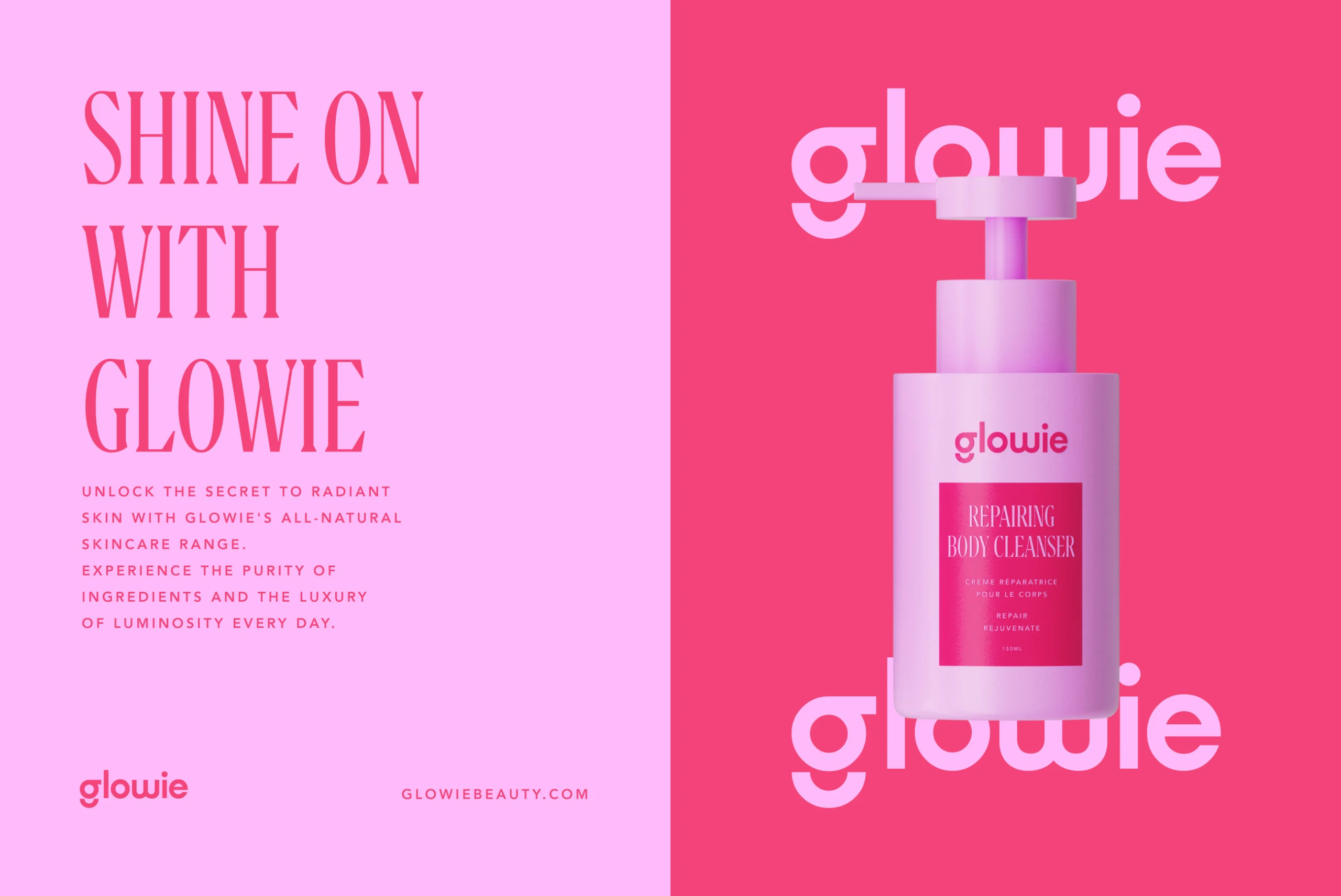 Glowie Skincare Identity