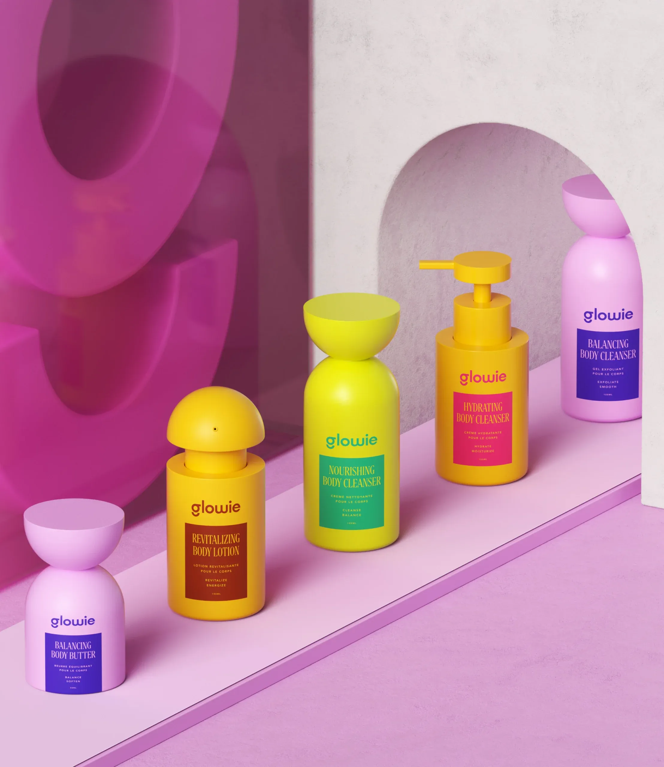 Glowie Skincare Identity
