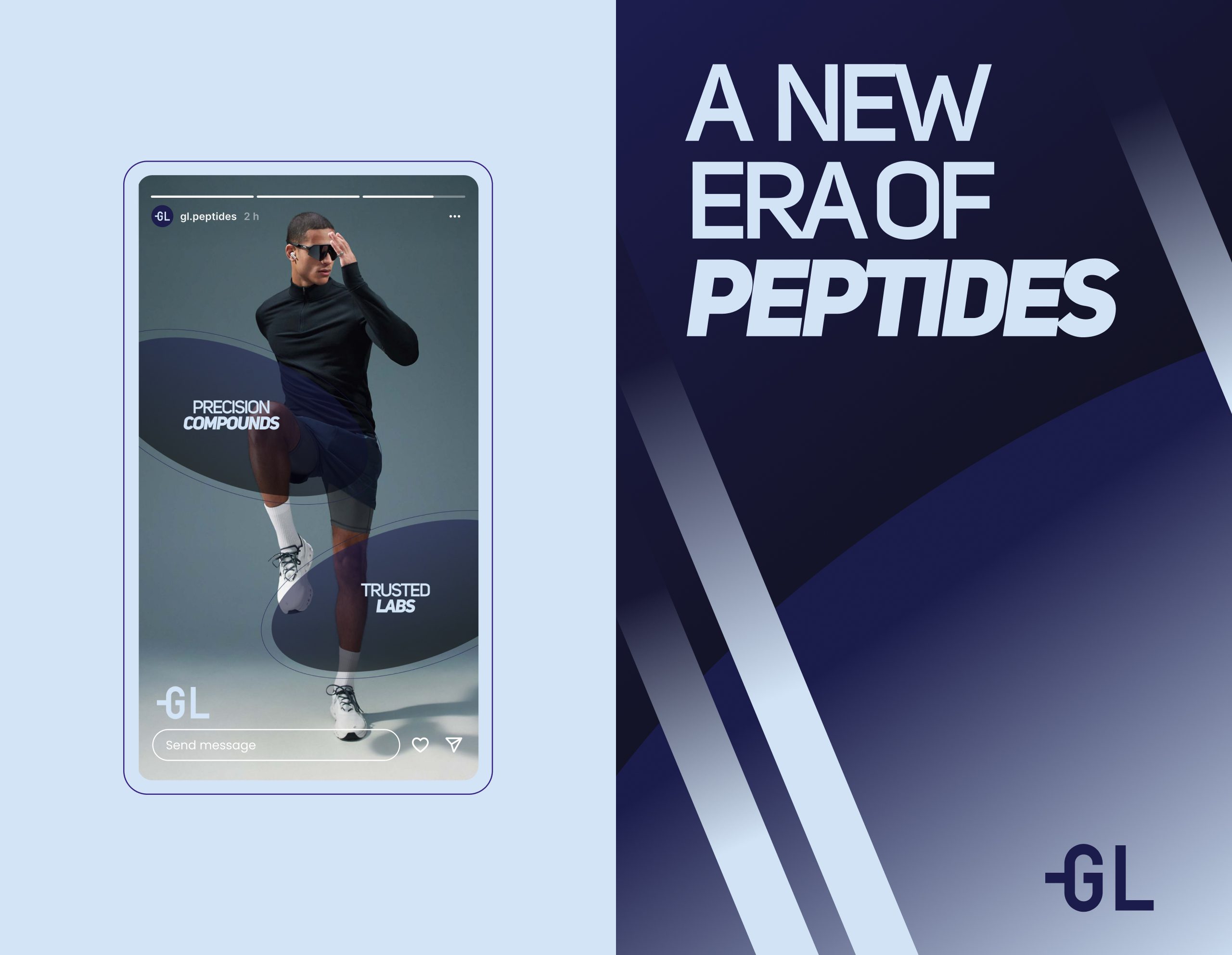 GL Peptides Packaging Design
