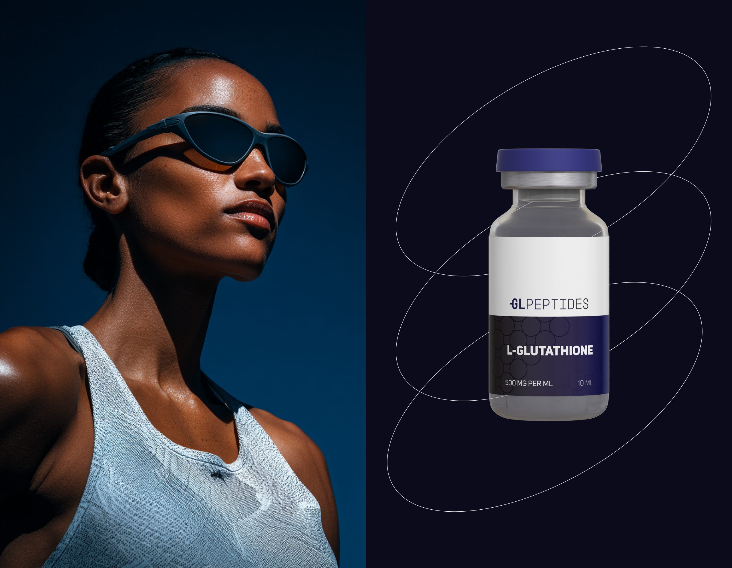 GL Peptides Mobile Mockup