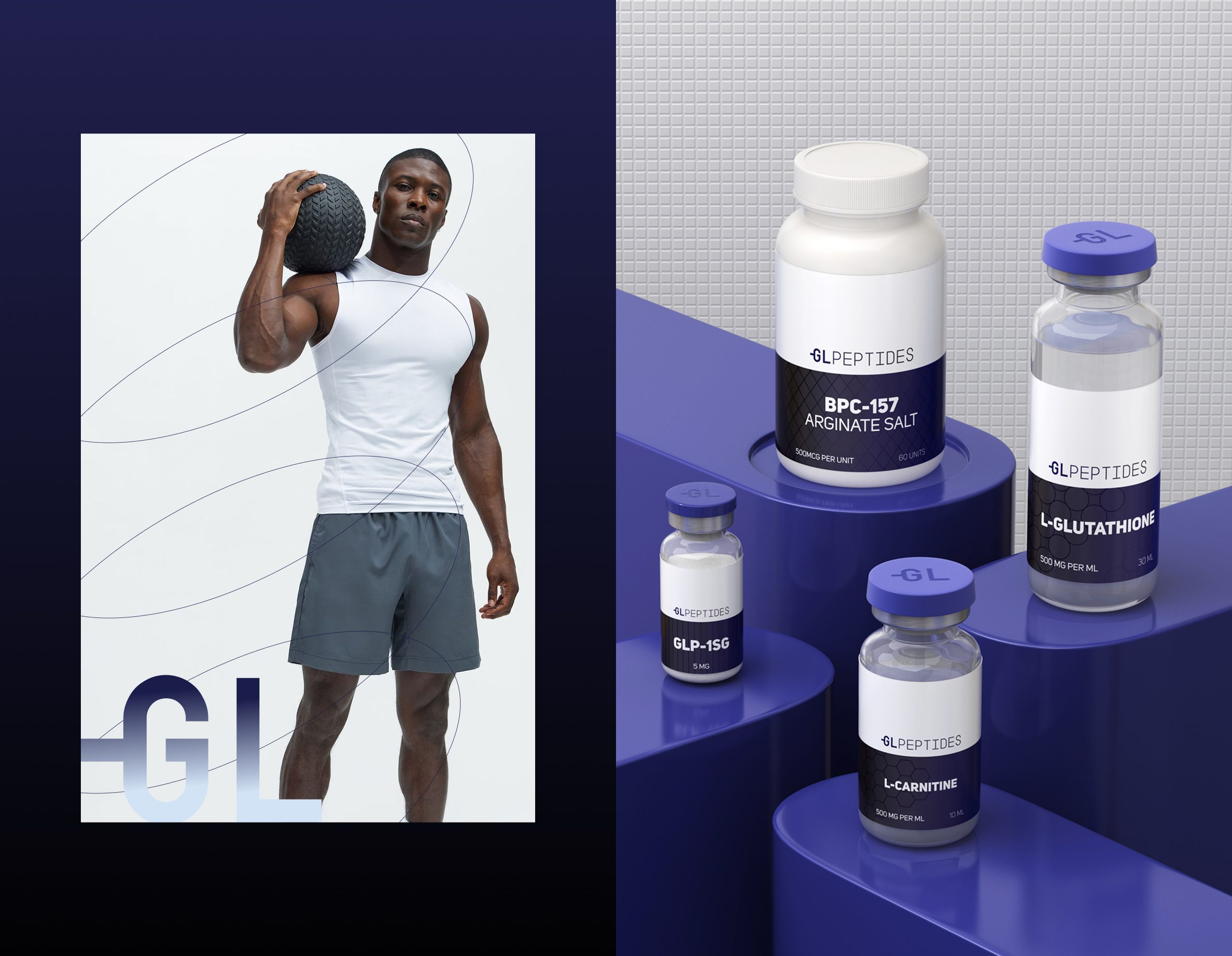 GL Peptides Digital Mockup