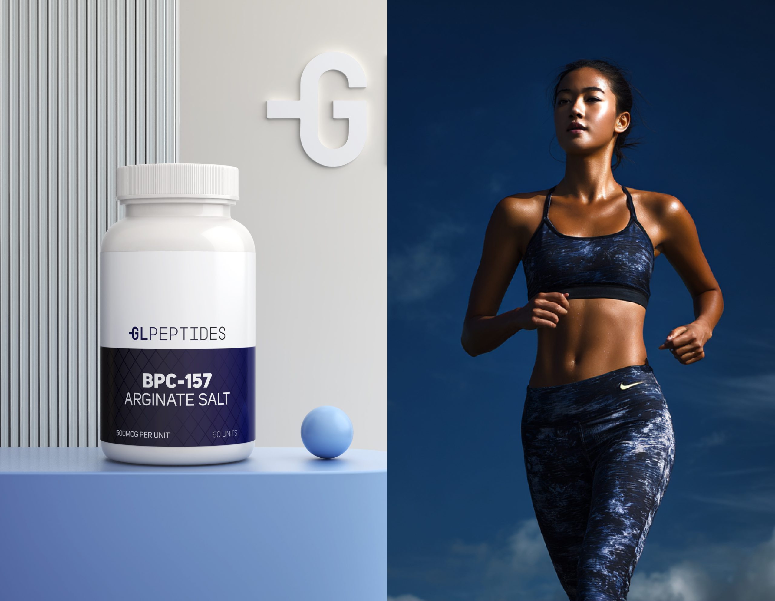 GL Peptides App Mockup