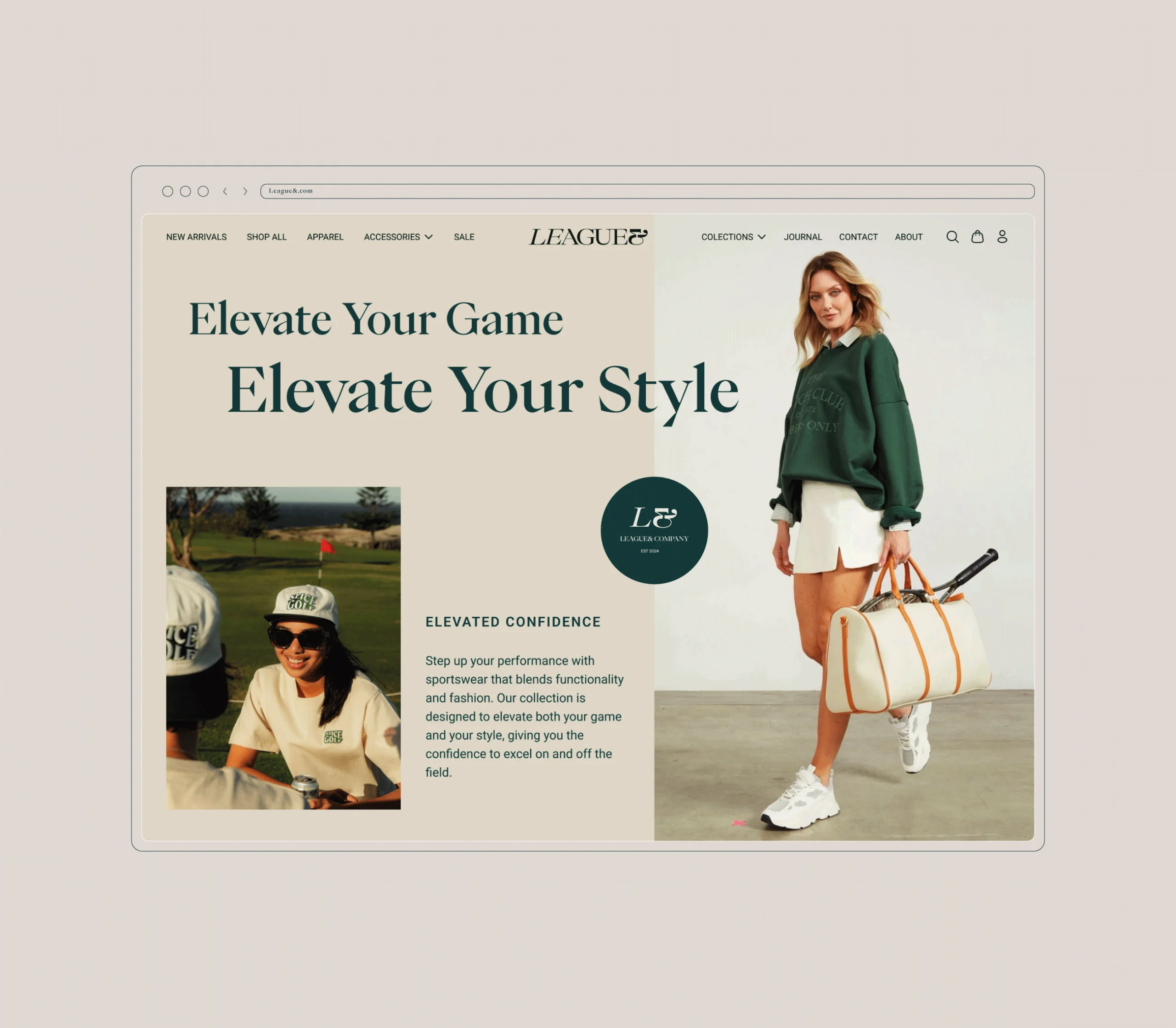 League Brand Identity