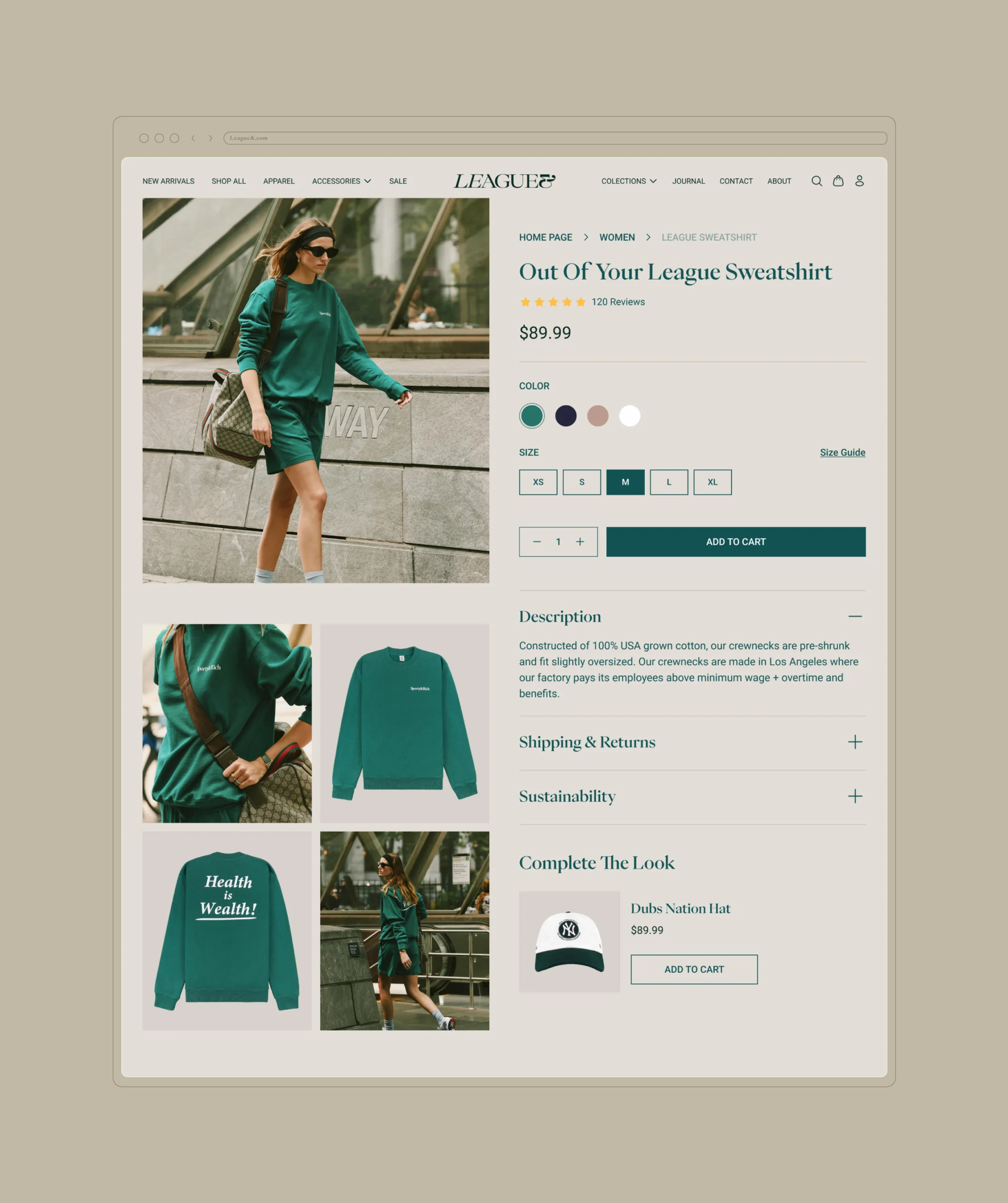 League Brand Identity