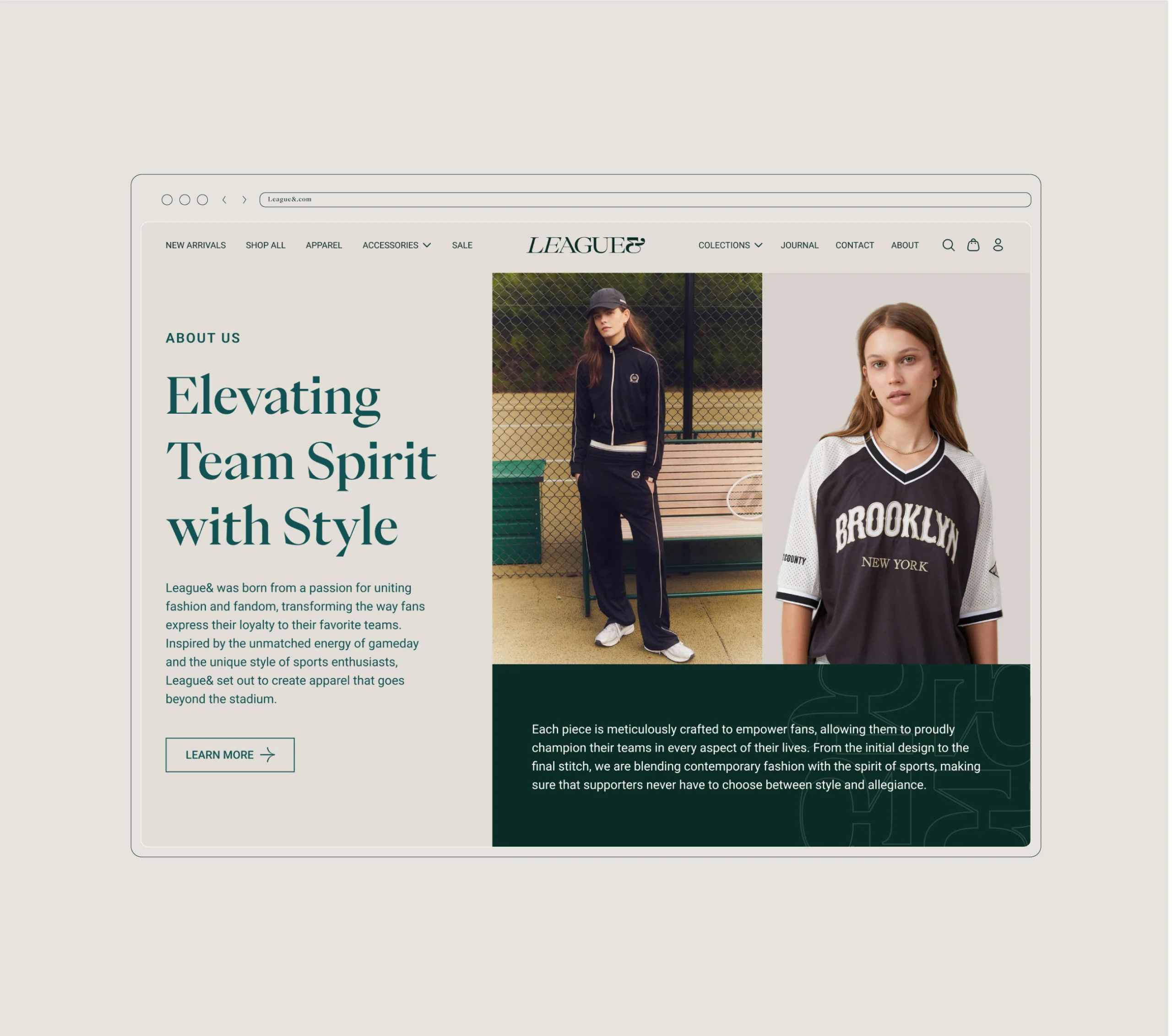 League Brand Identity