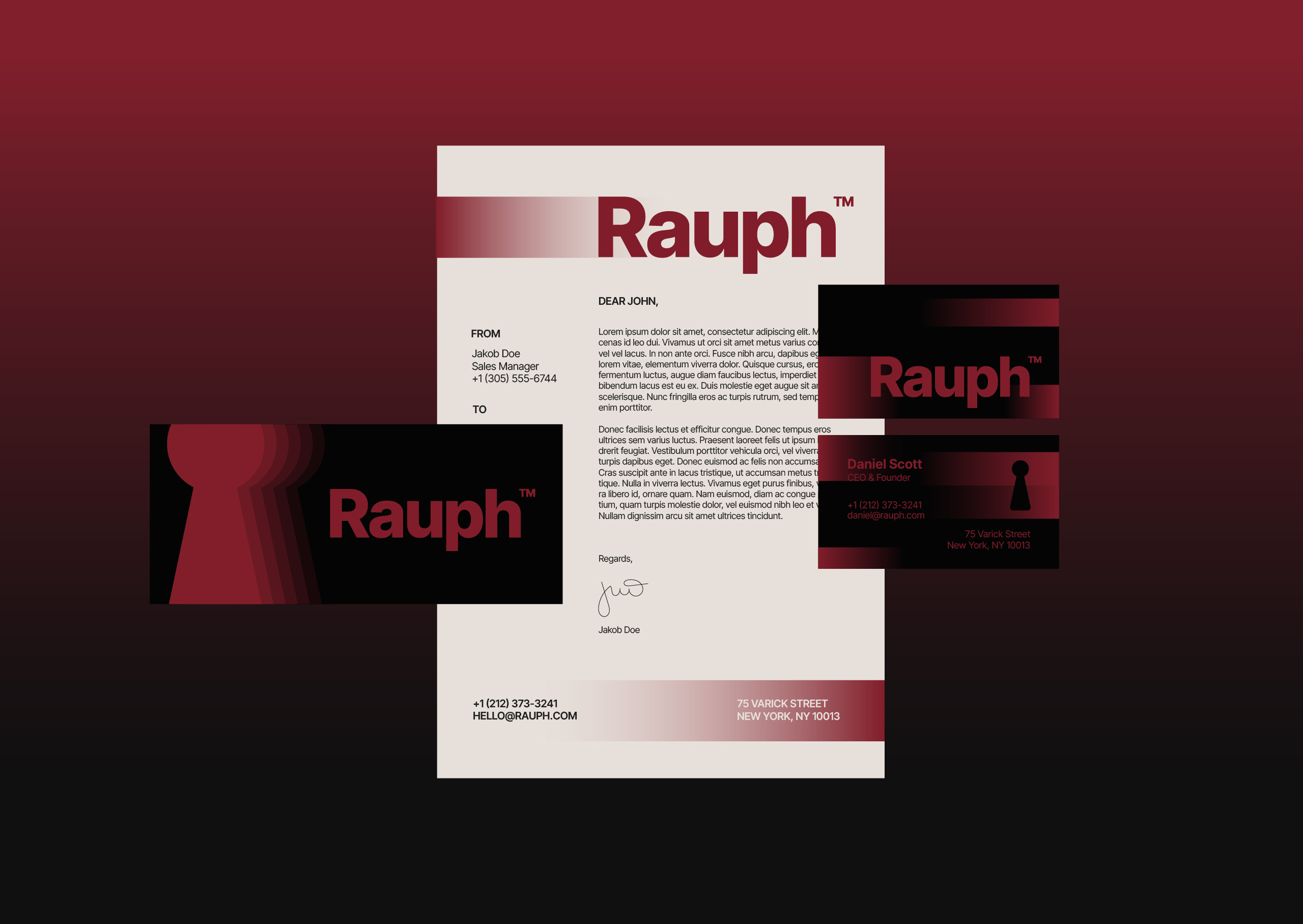 Rauph Visual Identity