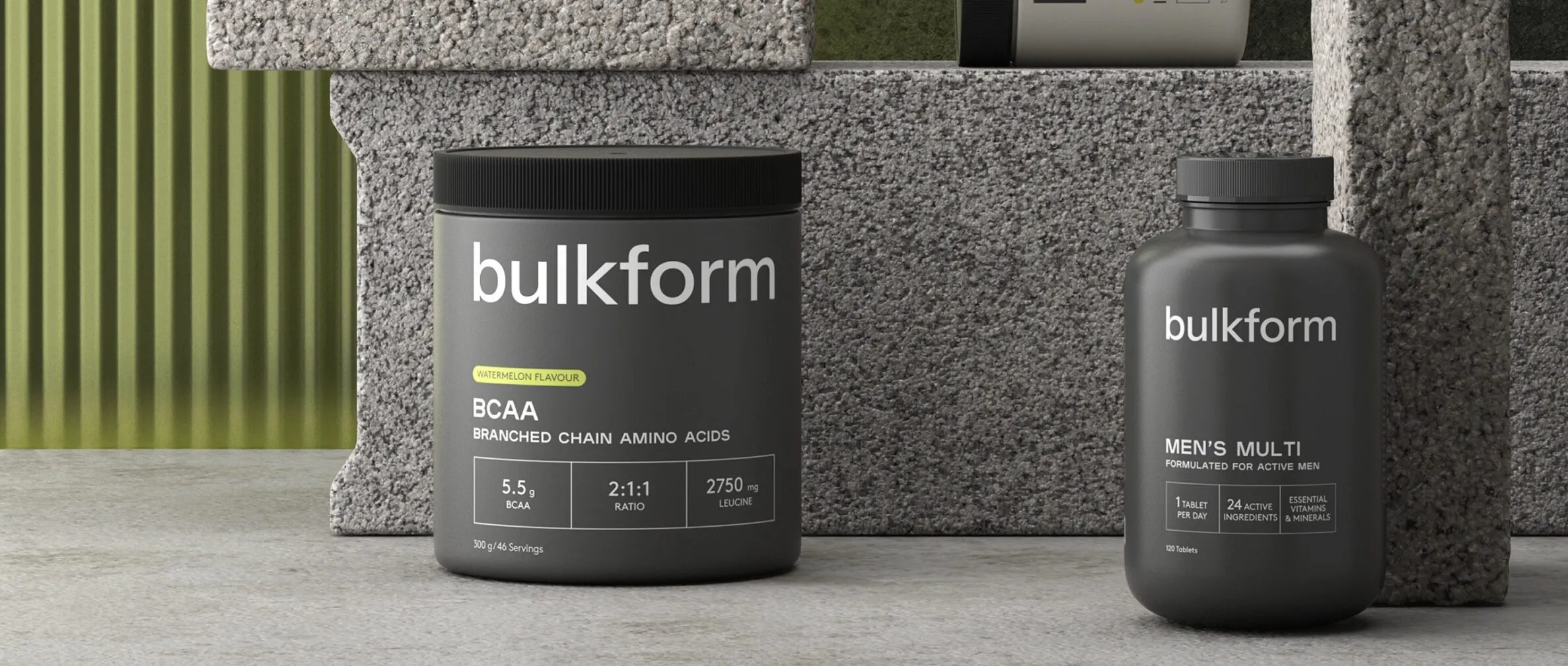 Bulkform Brand Design by MarkaWorks Branding Agency - Athletic Supplement Brand Identity