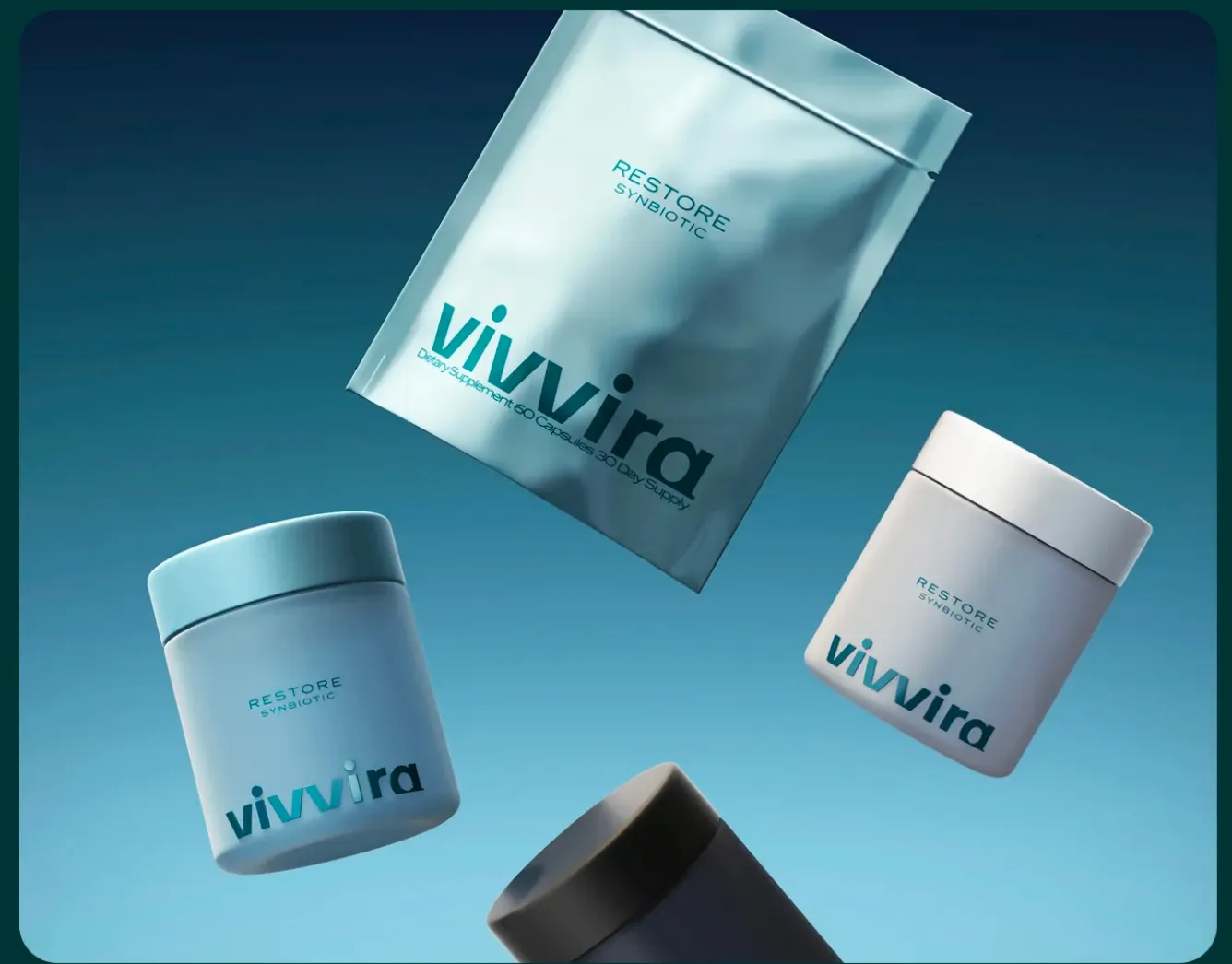 3D supplement product render