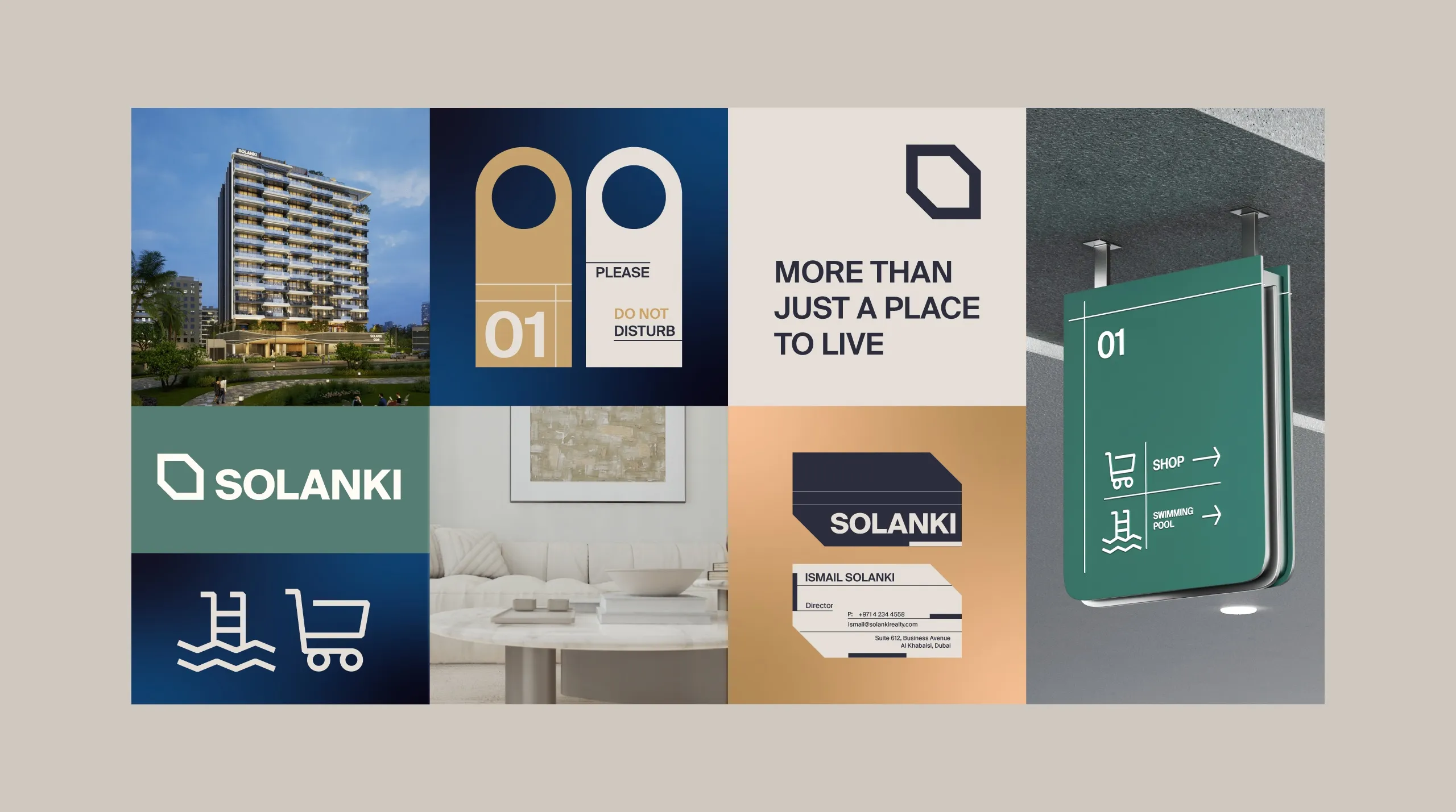 SOLANKI Real Estate Brand Identity by MarkaWorks