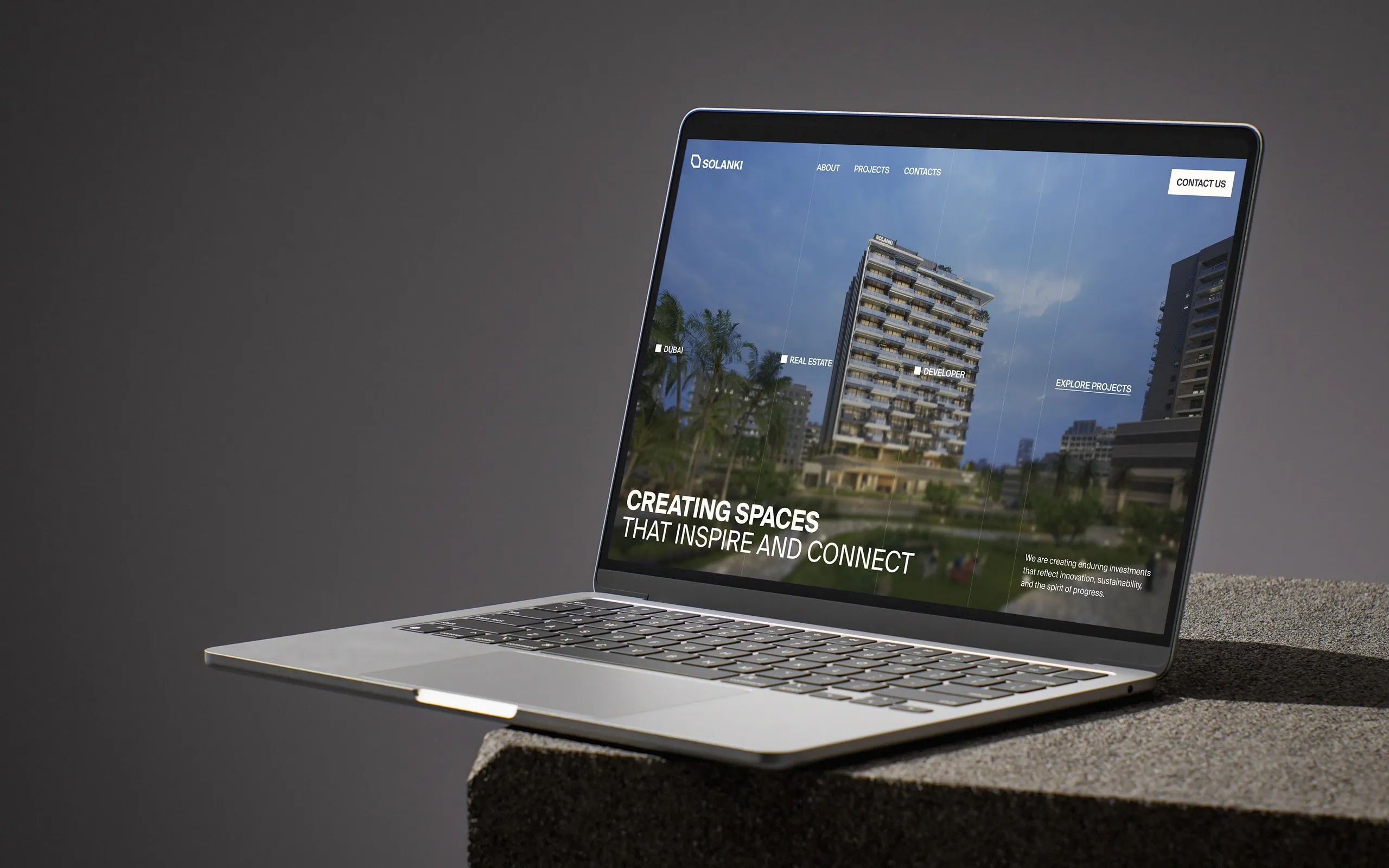 SOLANKI UI Real Estate Digital Experience by MarkaWorks