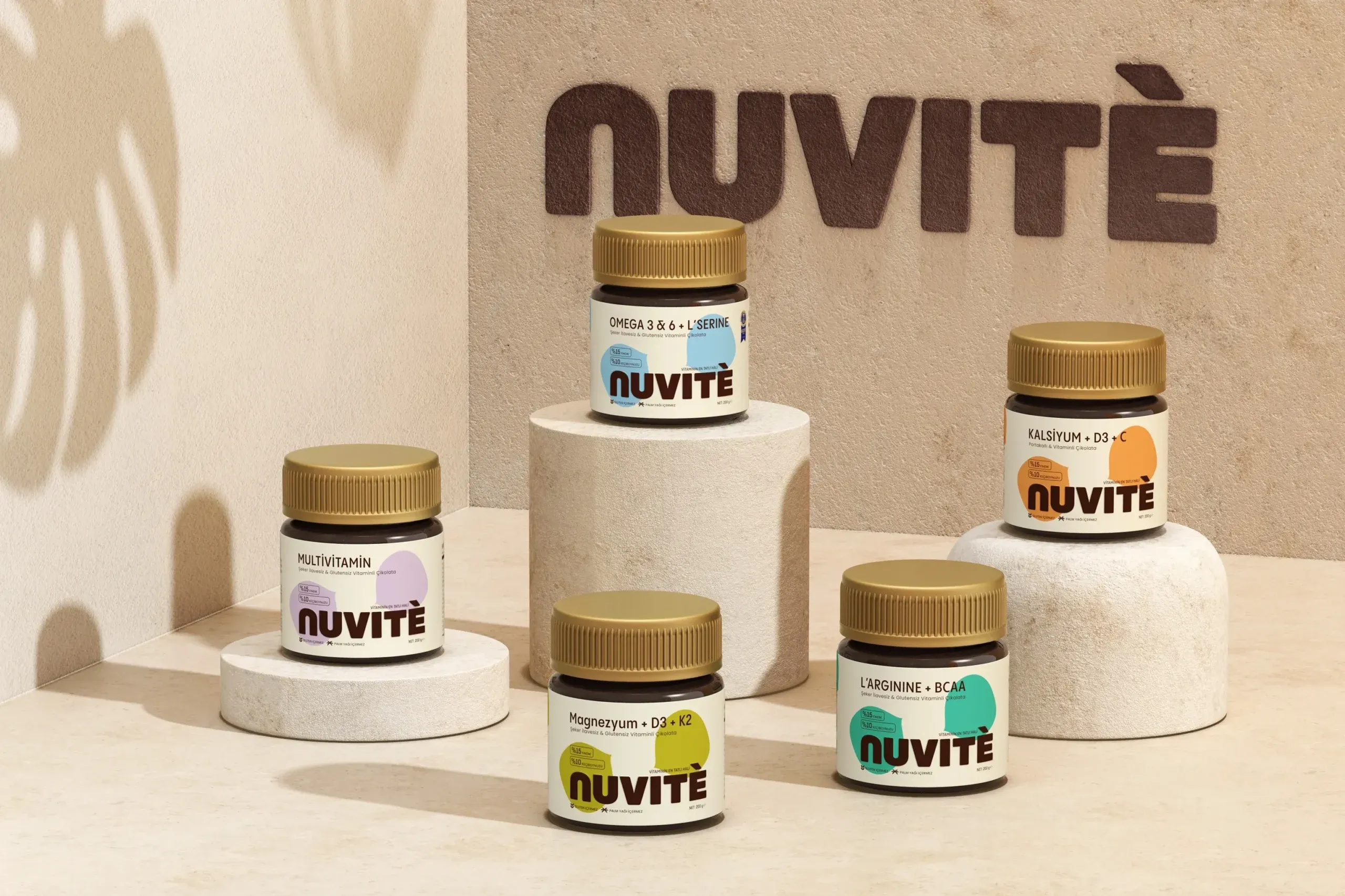NUVITÉ Functional Chocolate Brand Identity by MarkaWorks