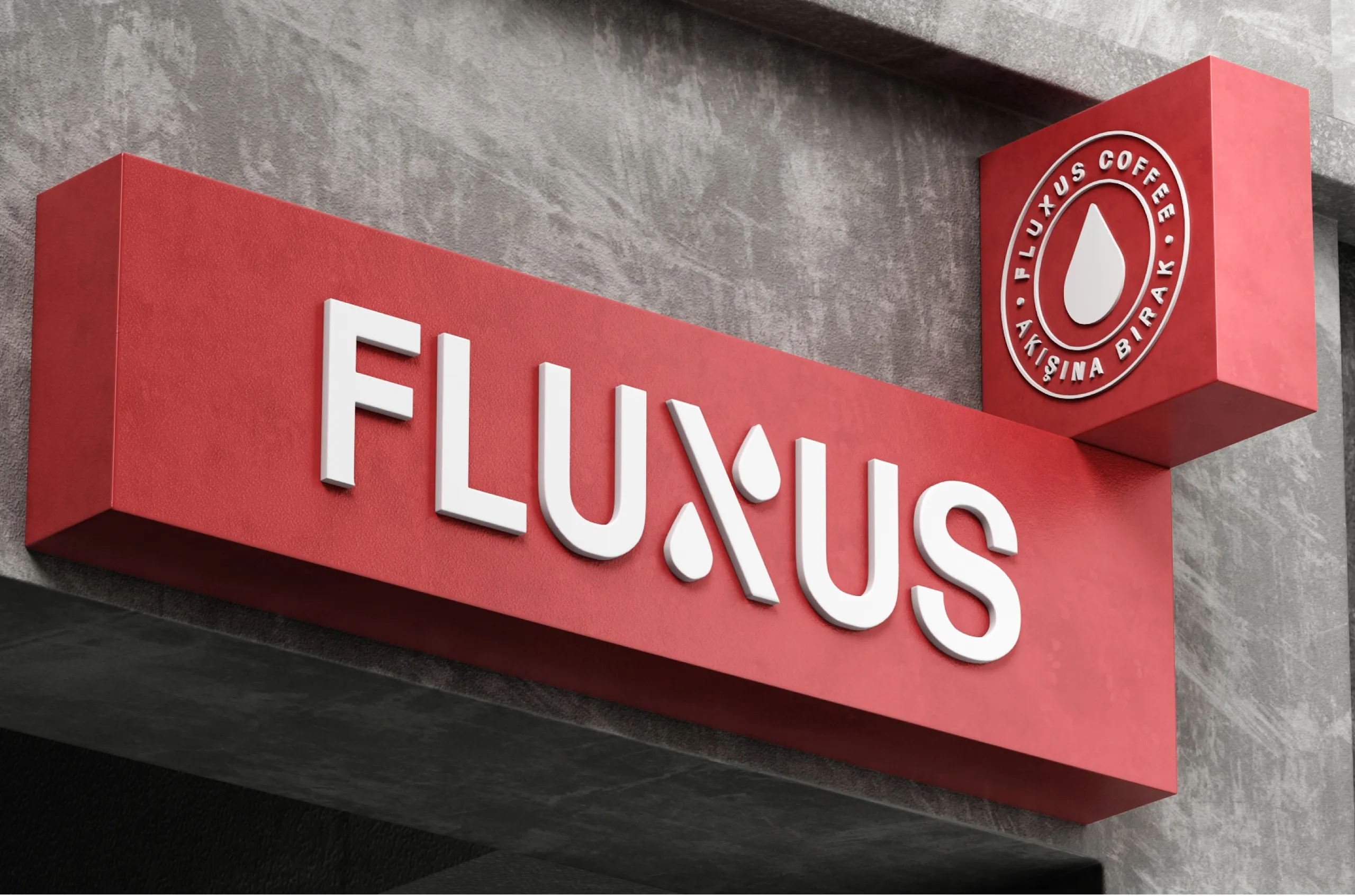 Fluxus Coffee Brand Identity Evolution by MarkaWorks