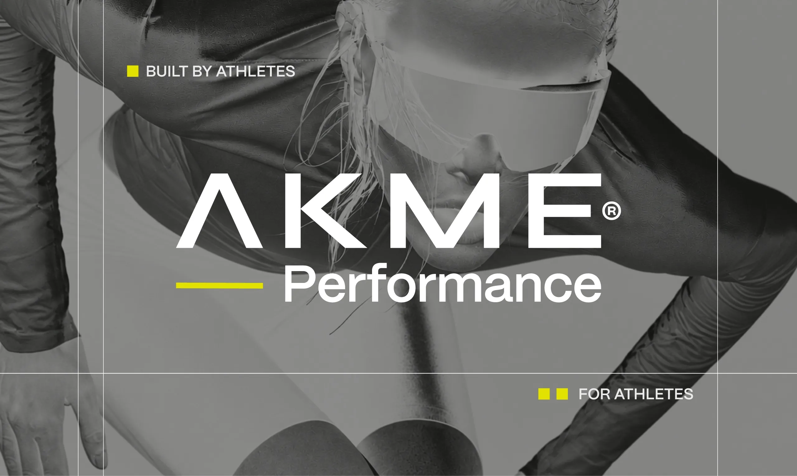AKME Performance cover with an athlete