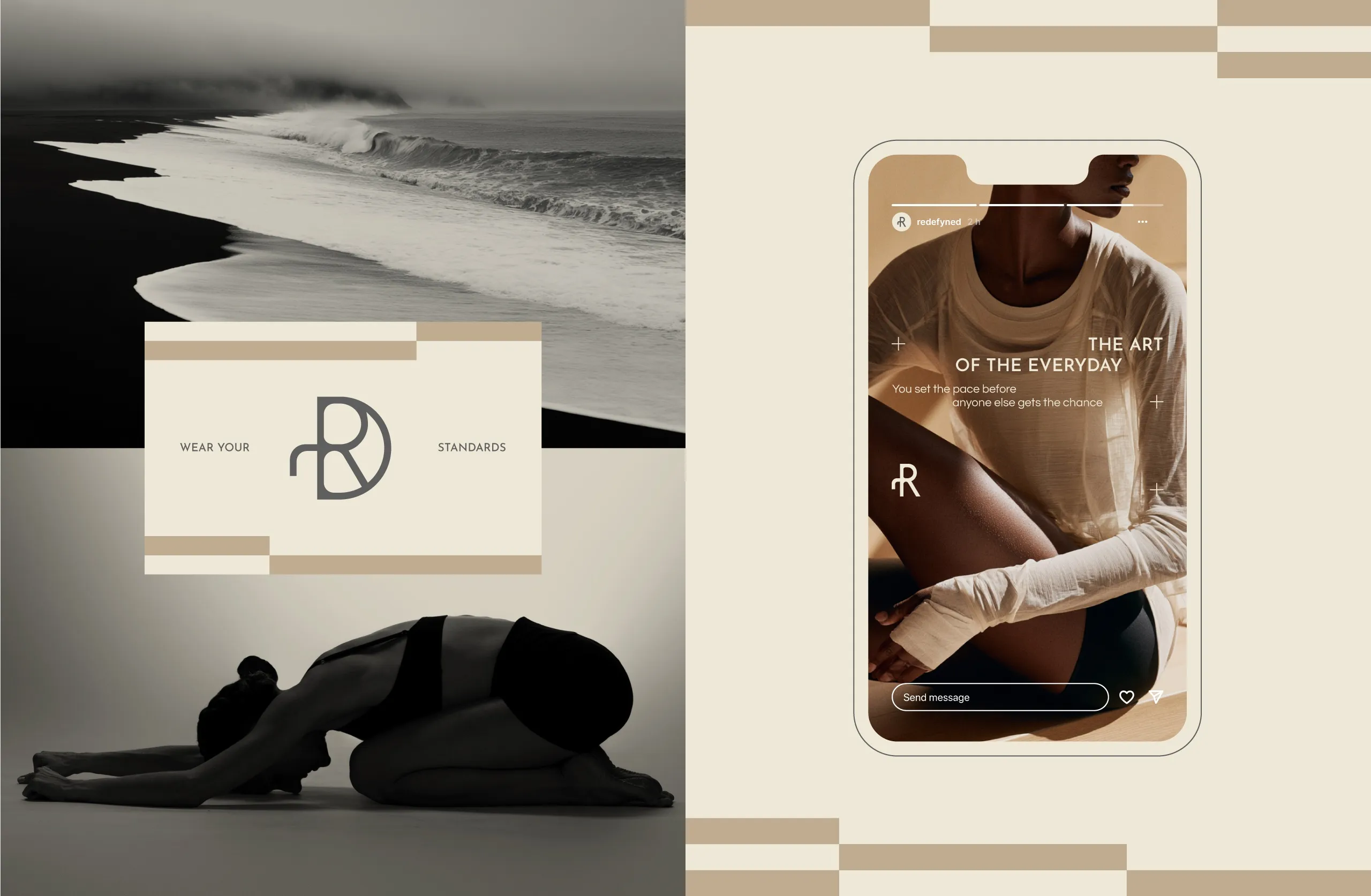 Redefyned card and Instagram story