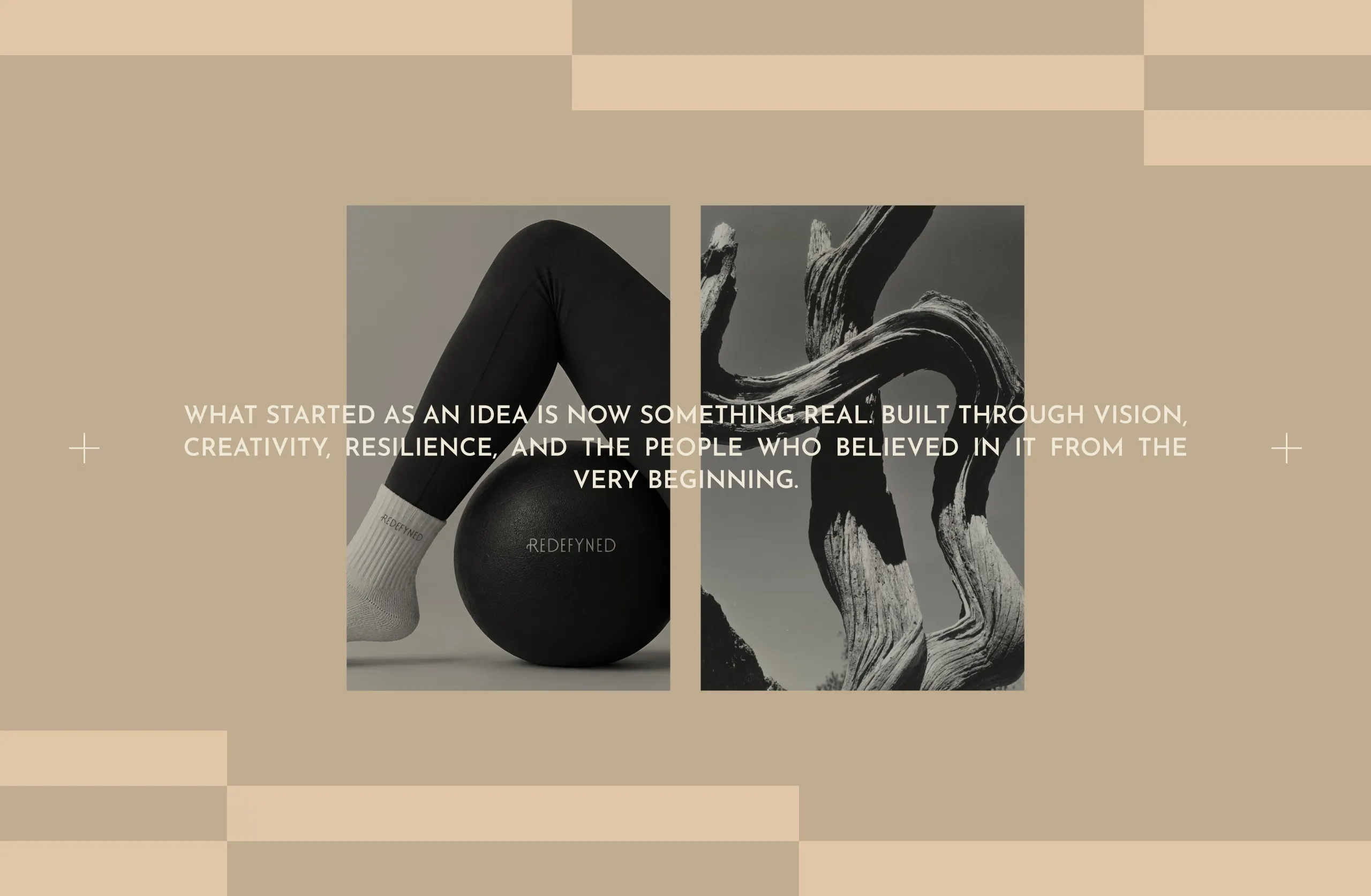 Redefyned apparel typography