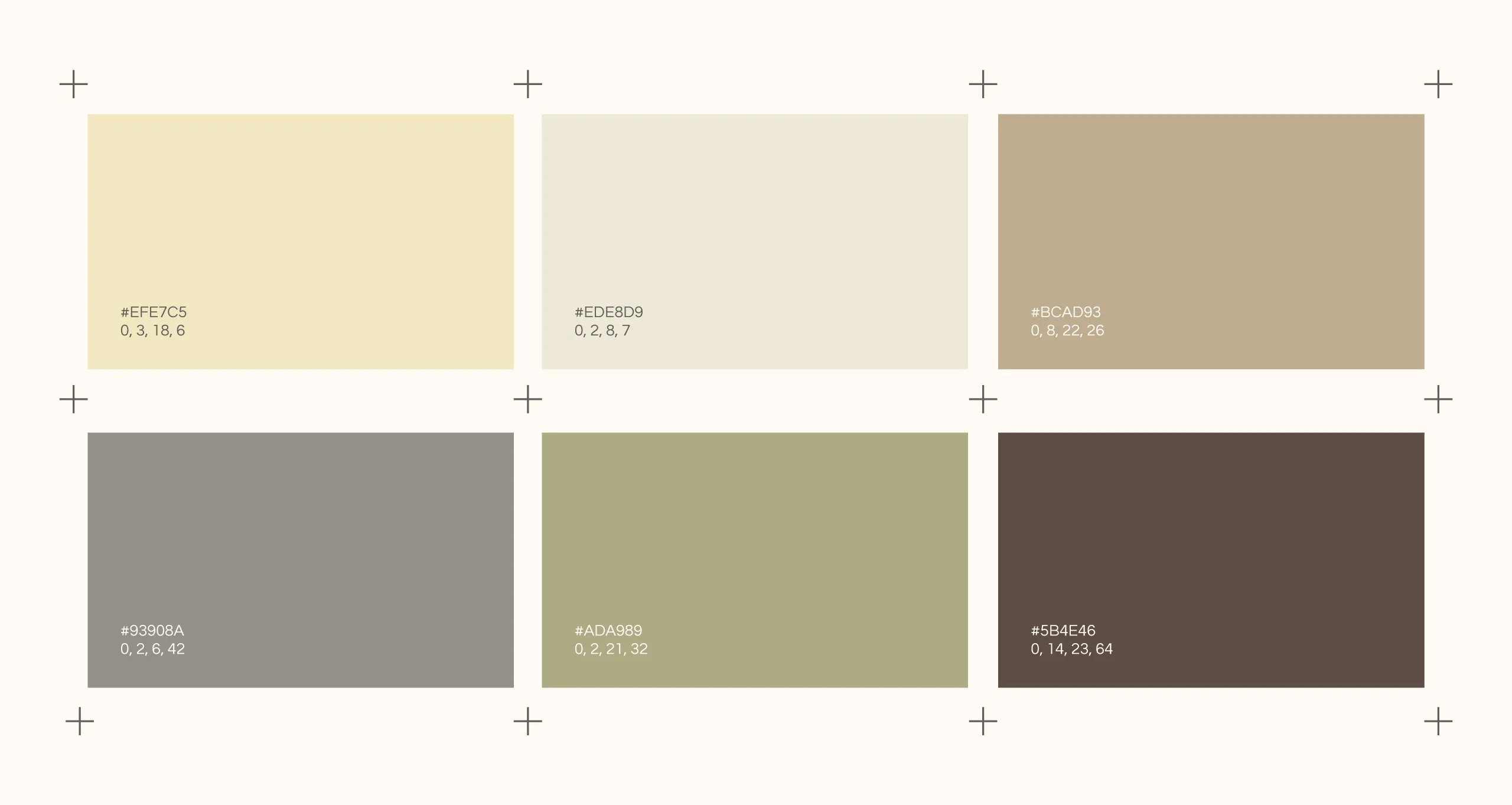 Redefyned colour palette