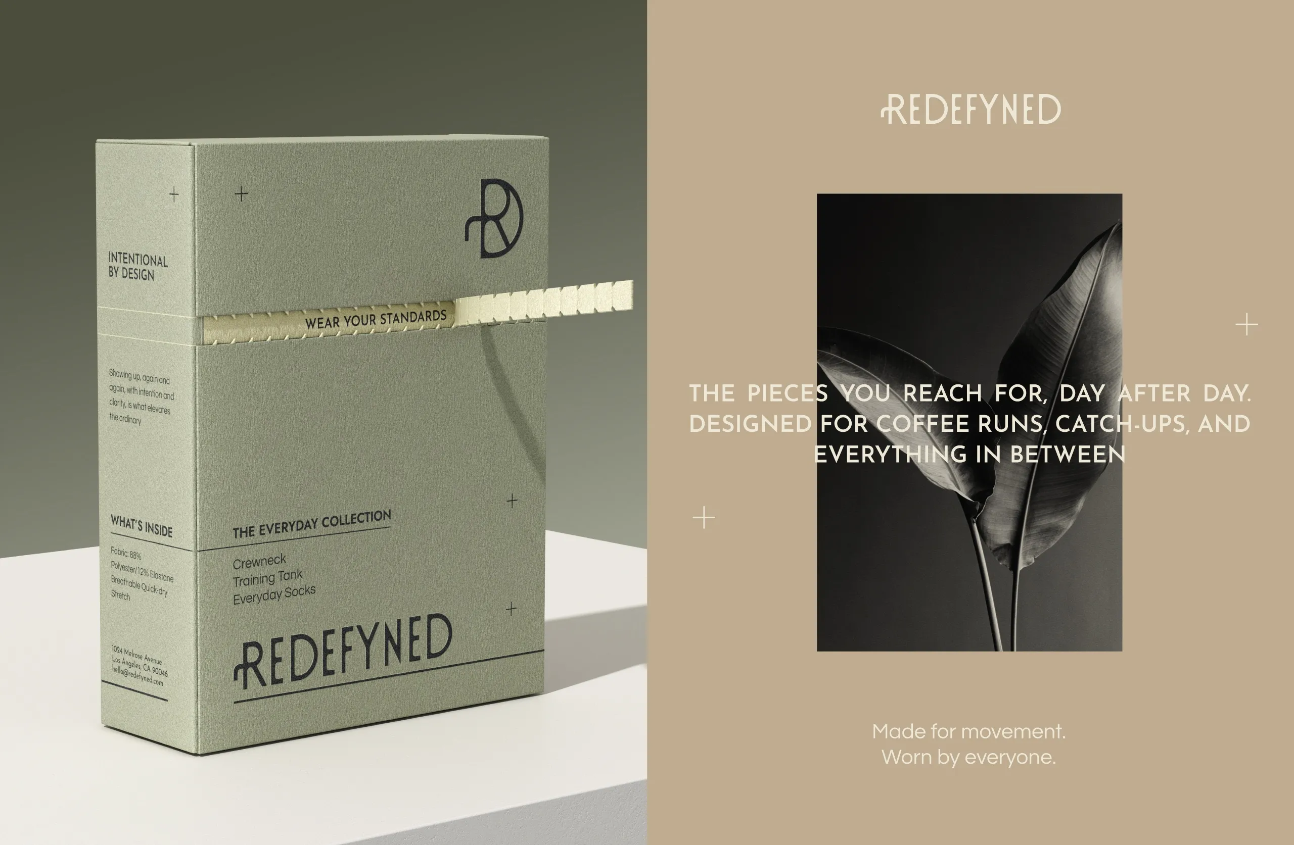 Redefyned packaging typography