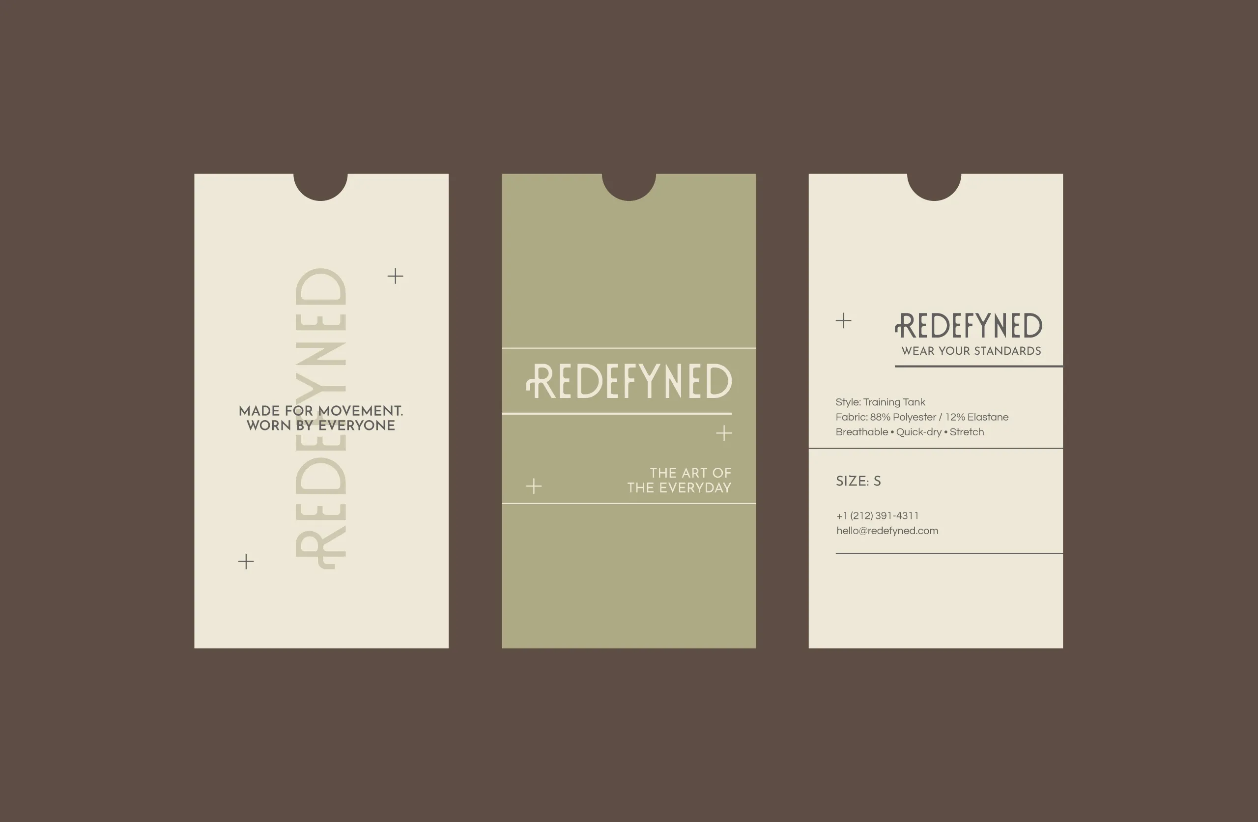 Redefyned garment tags
