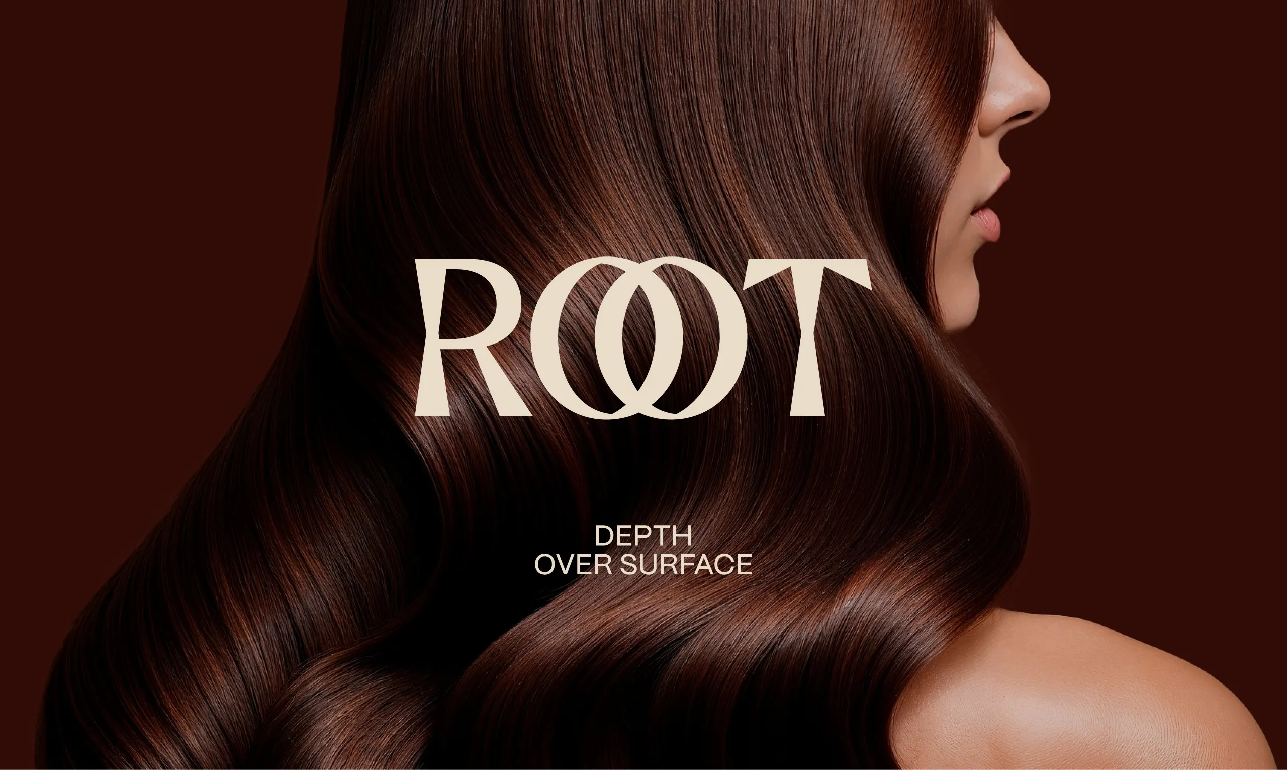 ROOT hair care branding cover
