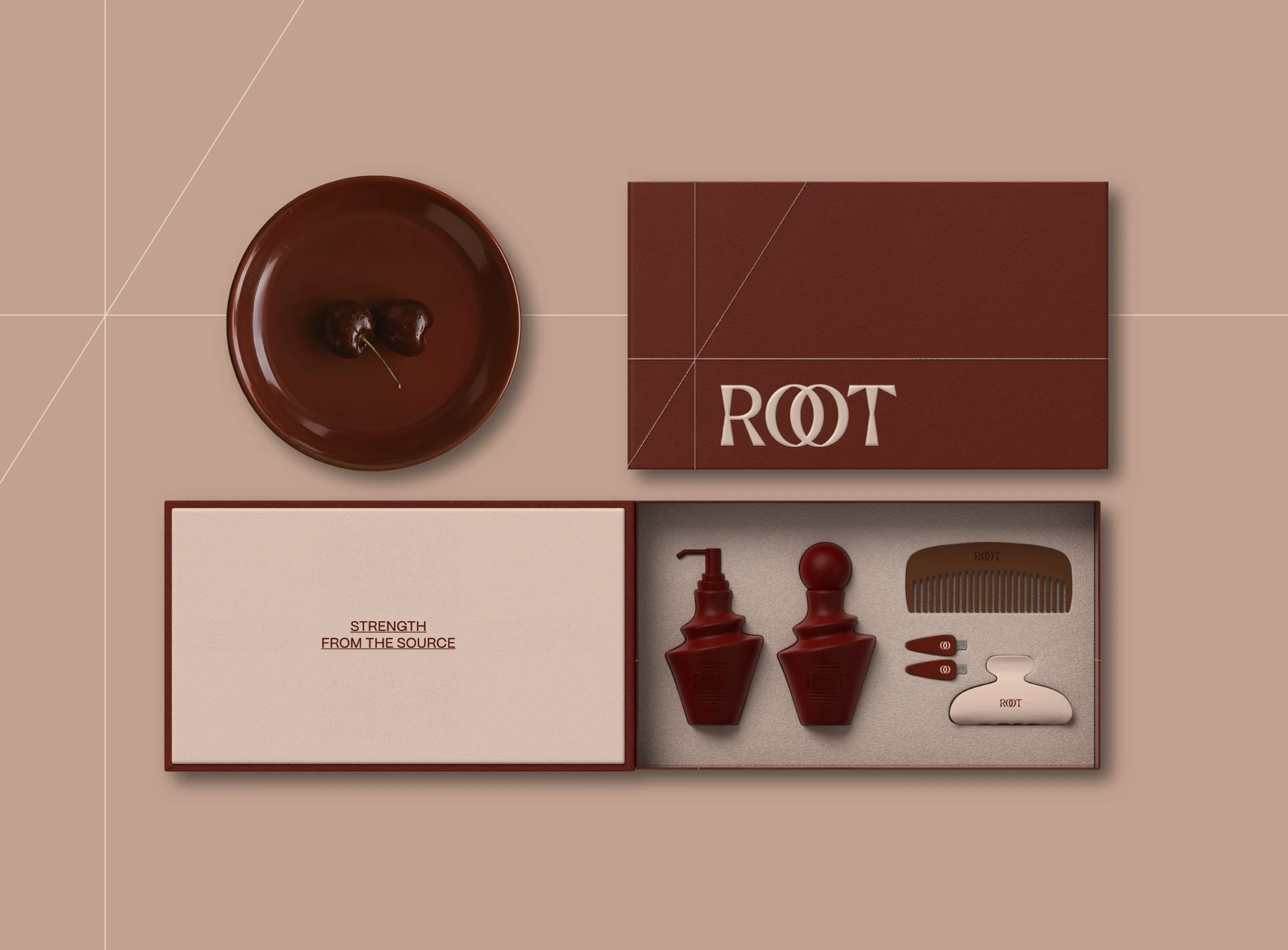 ROOT sculptural packaging
