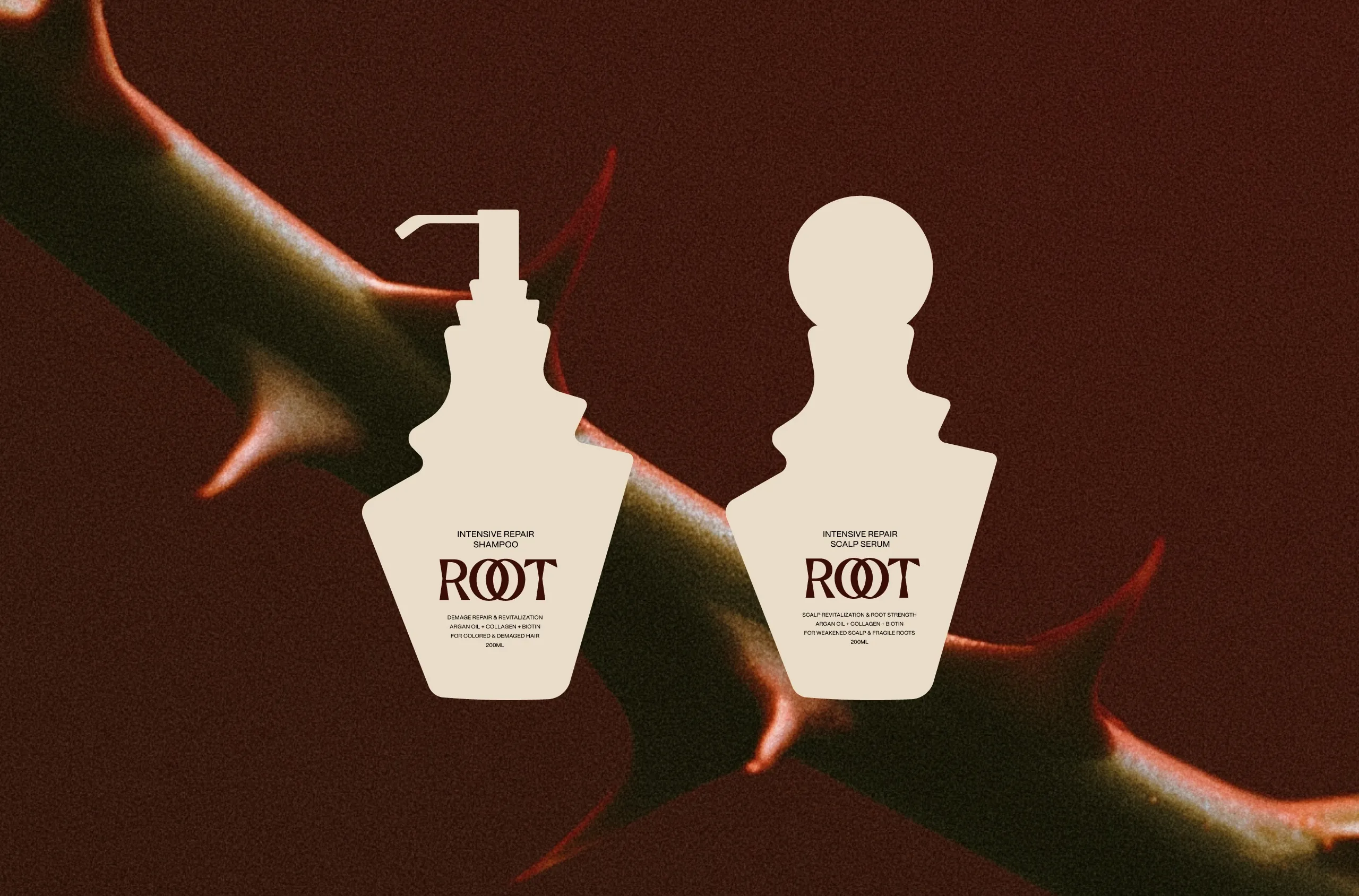 ROOT packaging flat lay