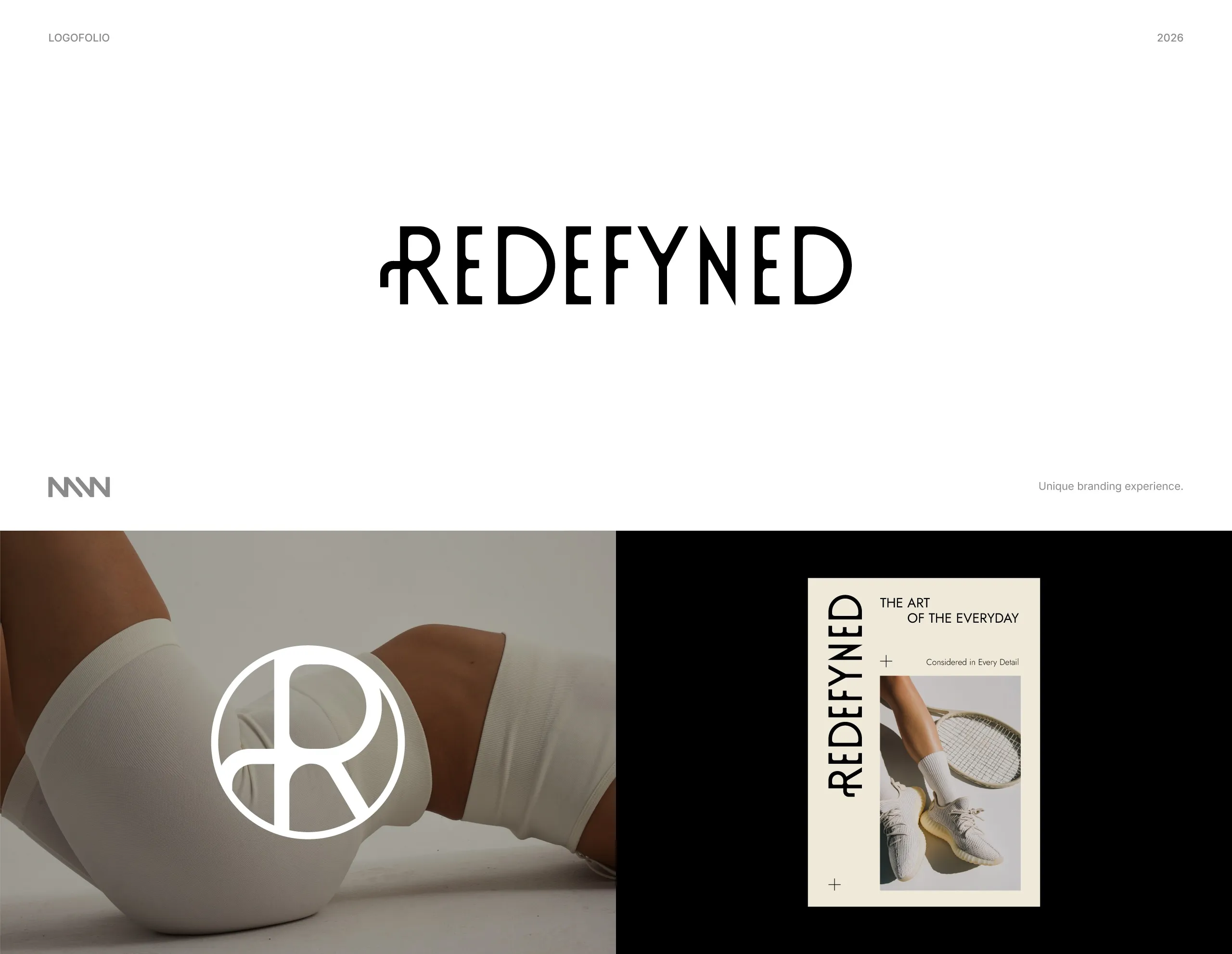 Redefyned mark and logo application on dark product packaging