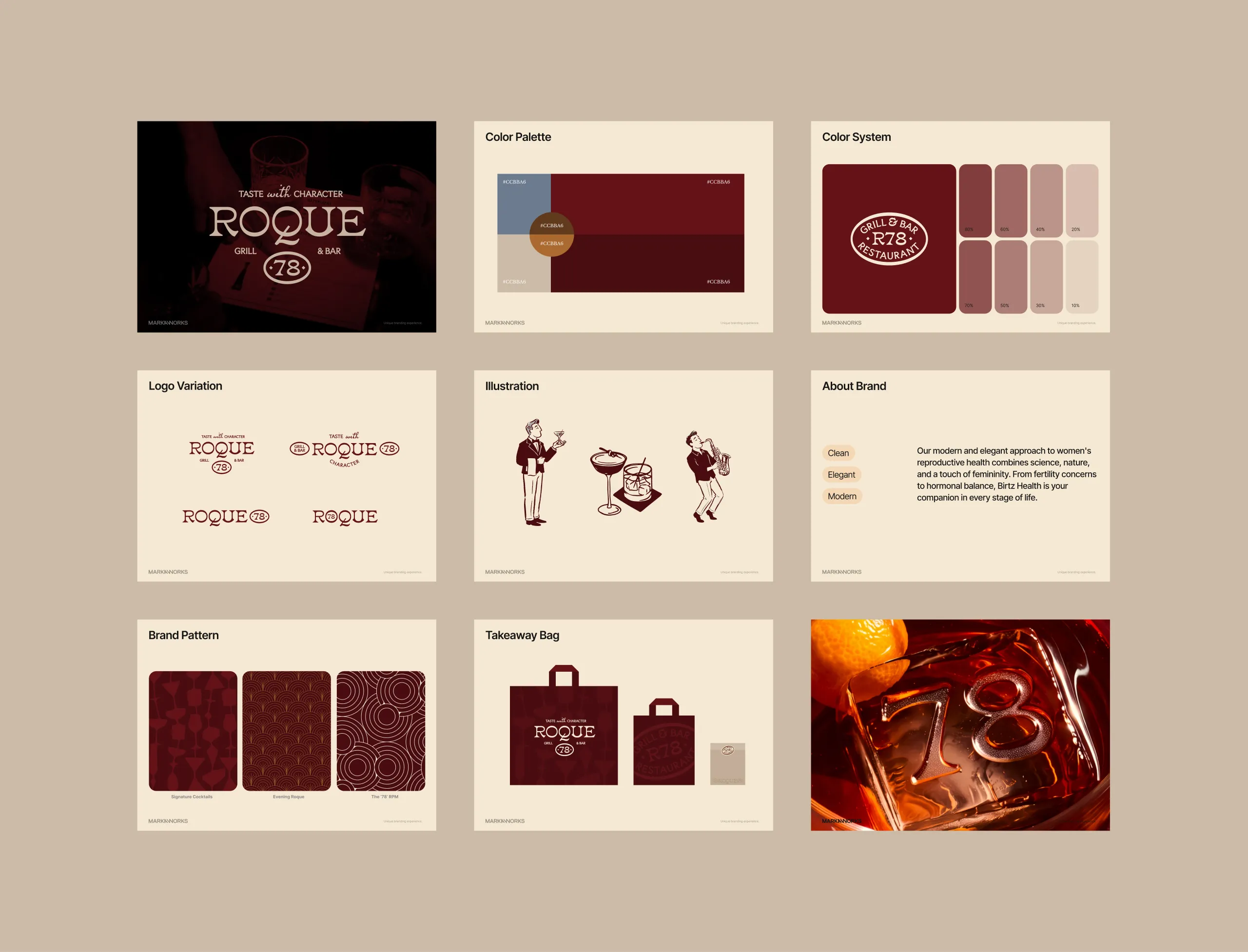 Roque 78 brand guideline