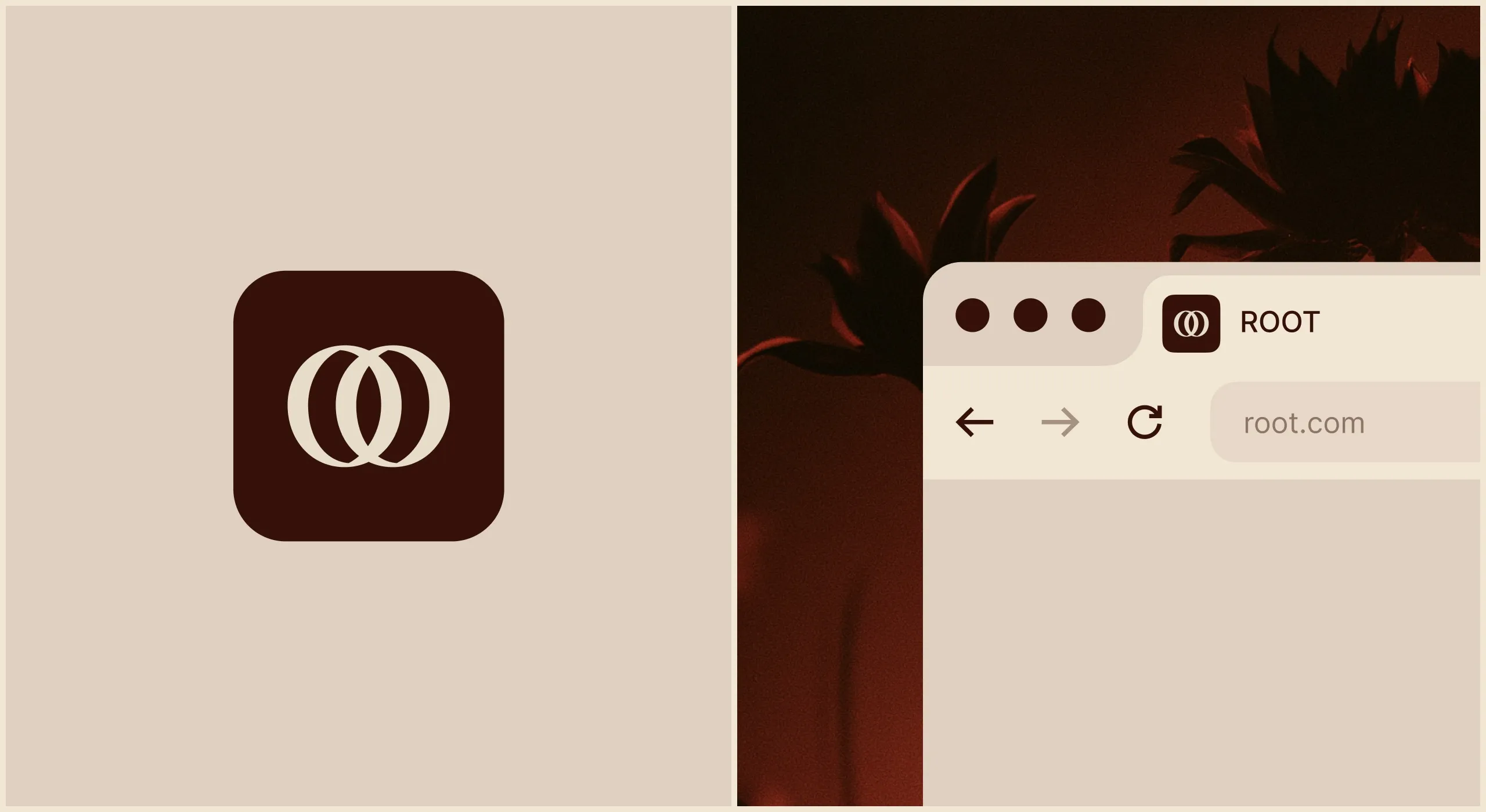 ROOT app icon and browser tab favicon