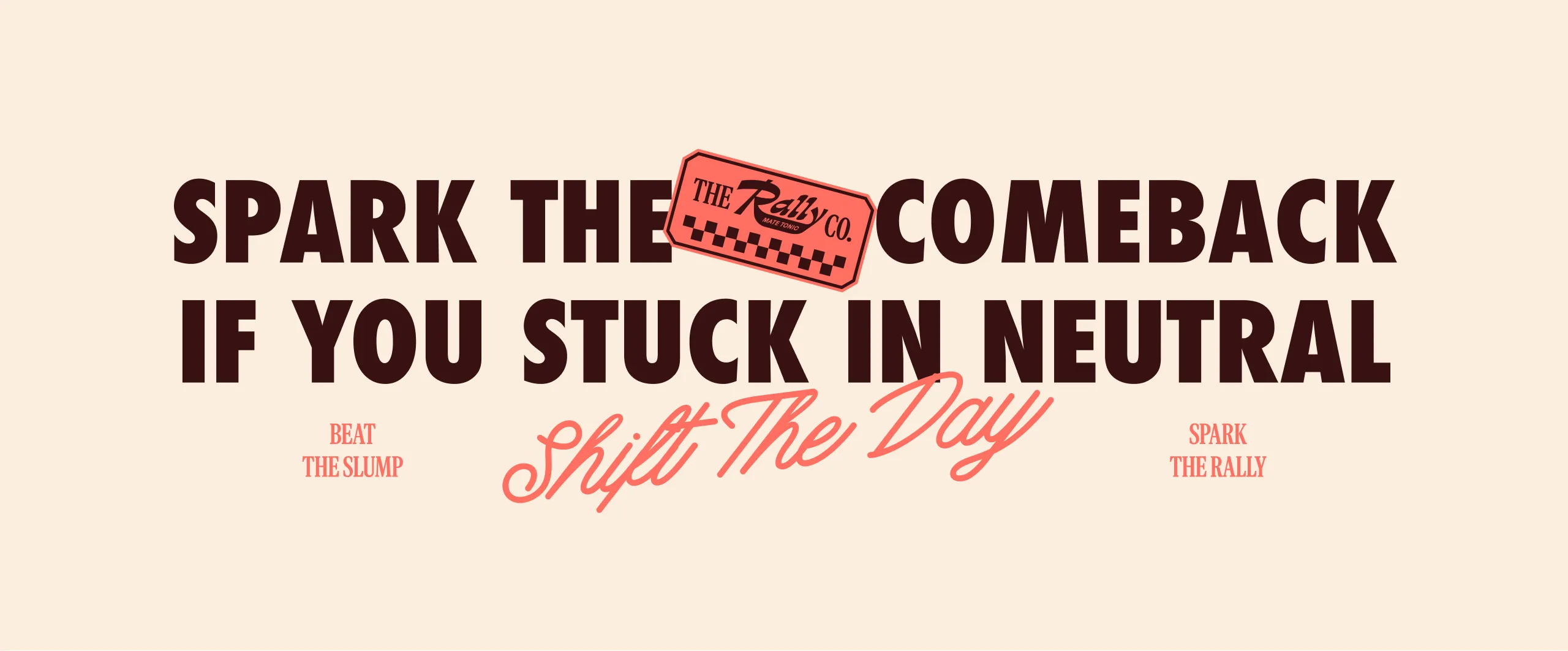 Rally typography
