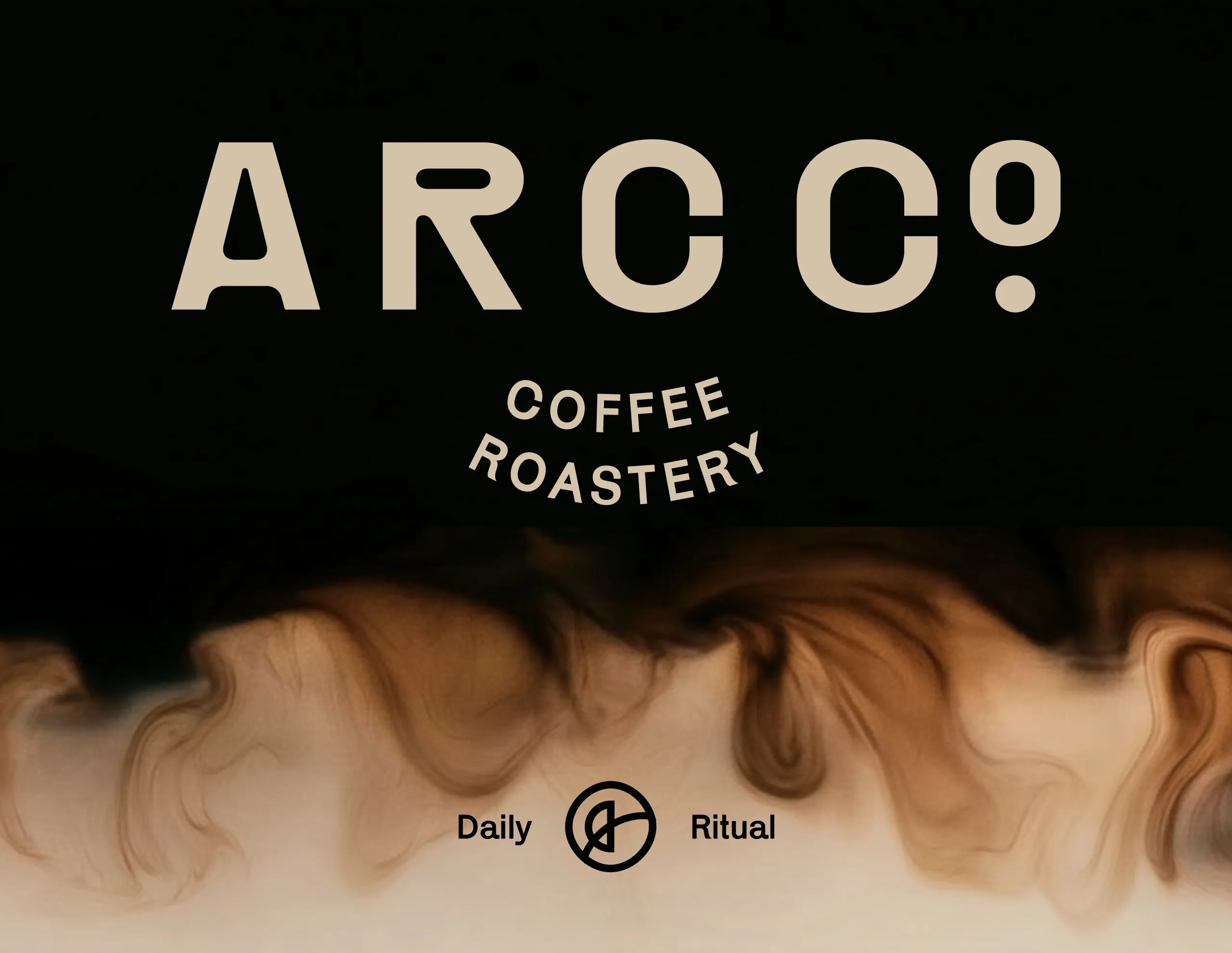 Arc Co Coffee Roastery behance cover
